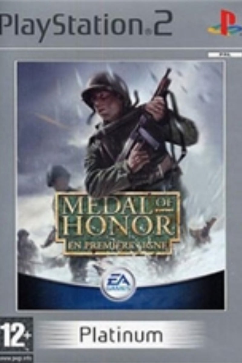 Jeu PS2 - MEDAL OF HONOR : EN PREMIÈRE LIGNE (Platinum)