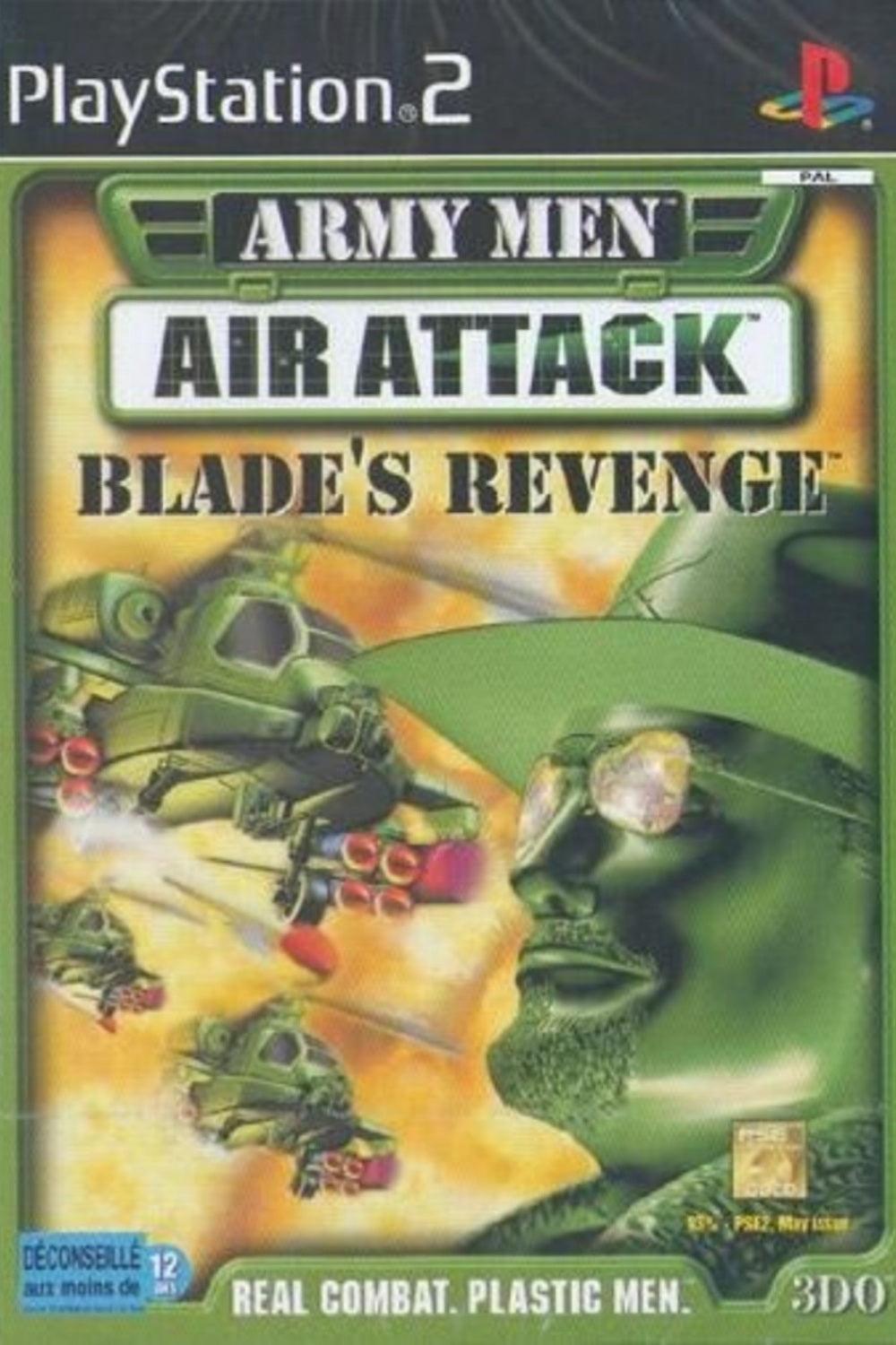 Jeu PS2 - ARMY MEN AIR ATTACK : Blade's Revenge