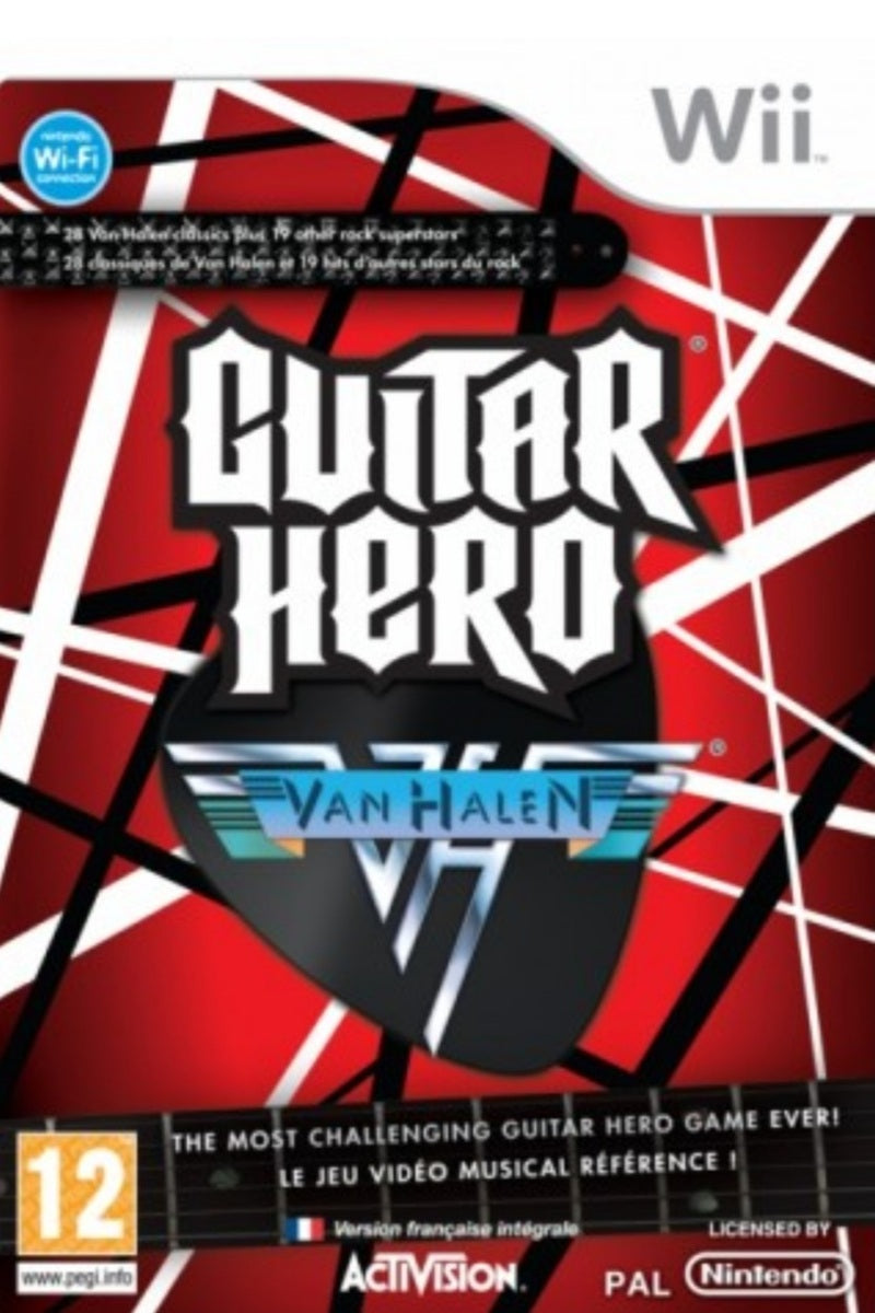 Jeu Wii - GUITAR HERO : VAN HALEN