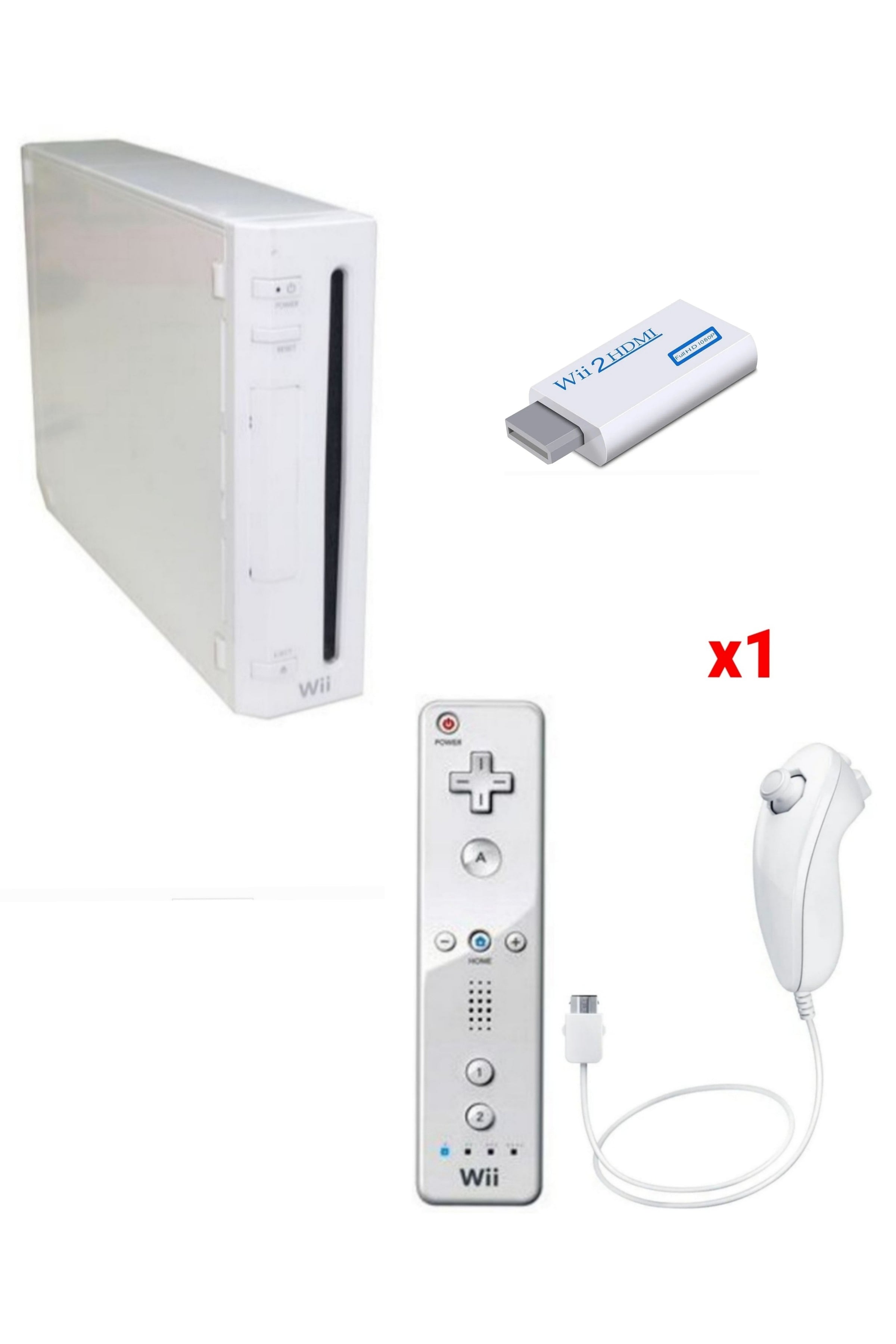 Console Nintendo WII BLANCHE (Version non rétro-compatible)