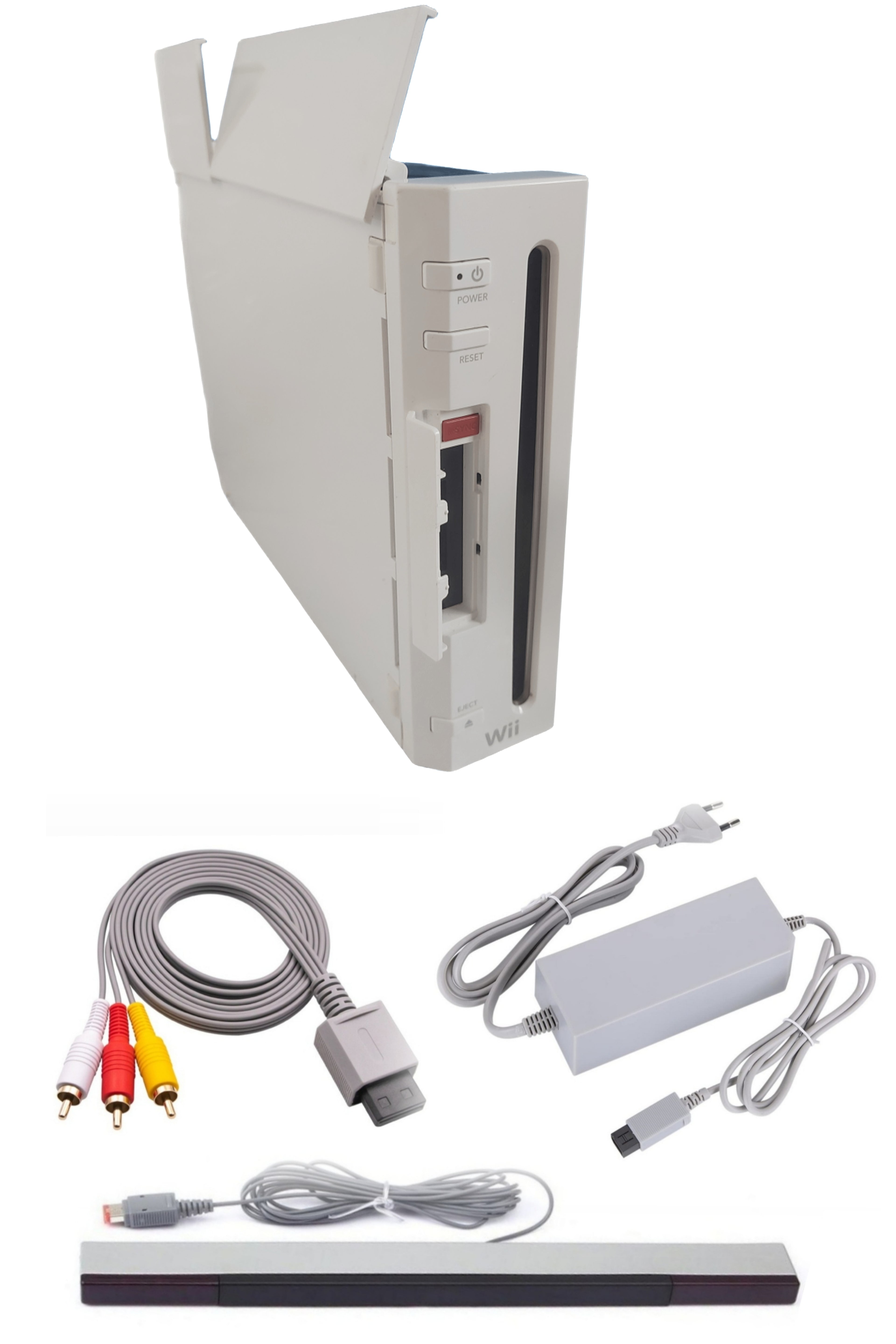 Console Nintendo WII BLANCHE (Version rétro-compatible Gamecube)