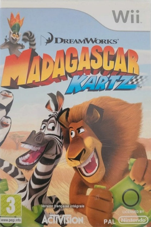 Jeu Wii - MADAGASCAR KARTZ