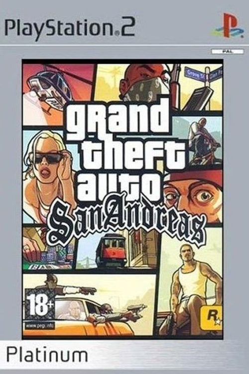 Jeu PS2 - Grand Theft Auto (GTA) : SAN ANDREAS (Platinum)