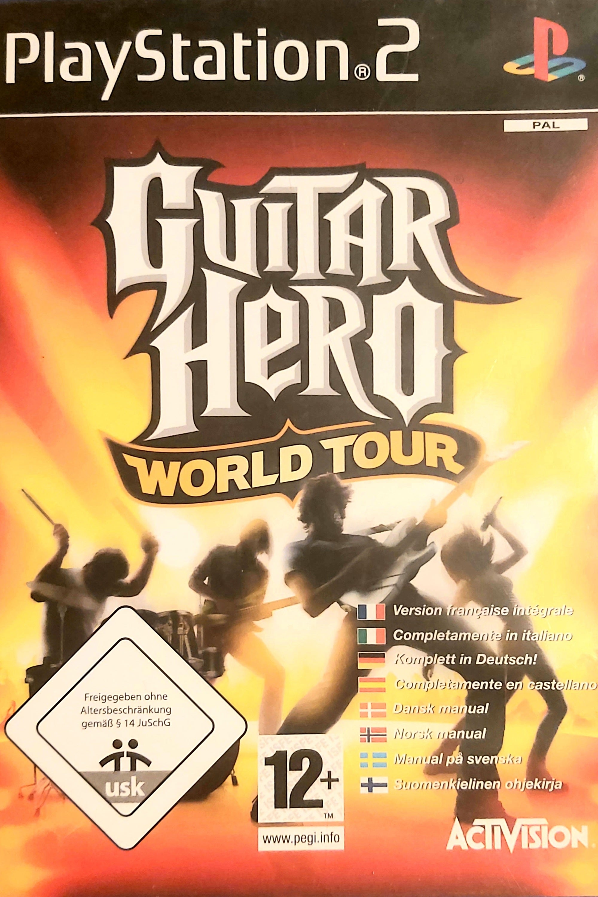 Jeu PS2 - GUITAR HERO : WORLD TOUR (Version Multilangue)