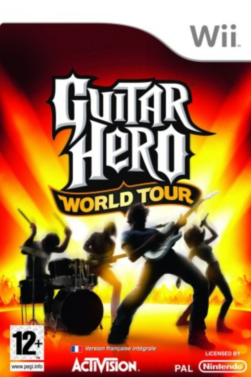 Jeu Wii - GUITAR HERO : WORLD TOUR