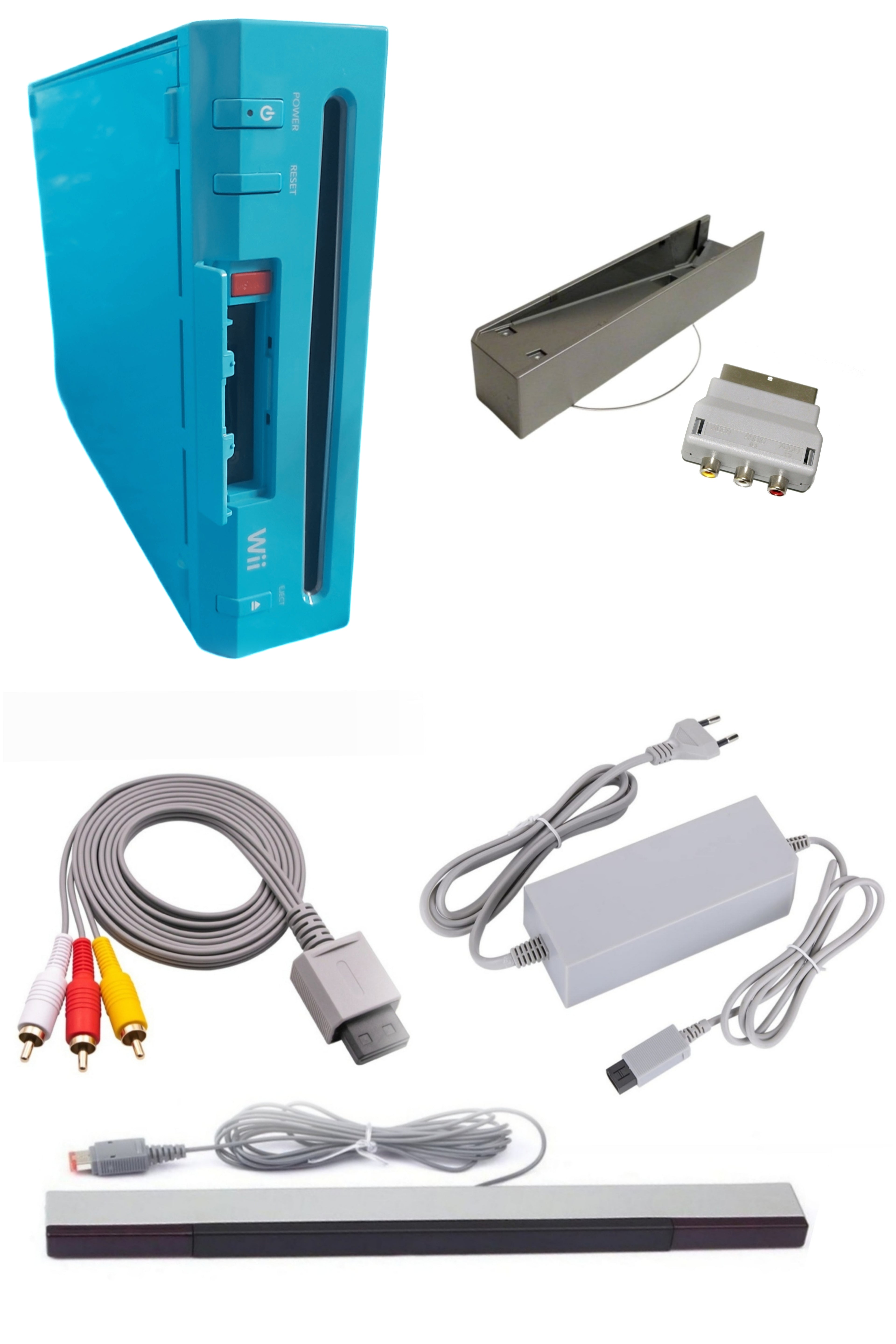 Console Nintendo WII BLEUE (Non Rétro-compatible Gamecube)