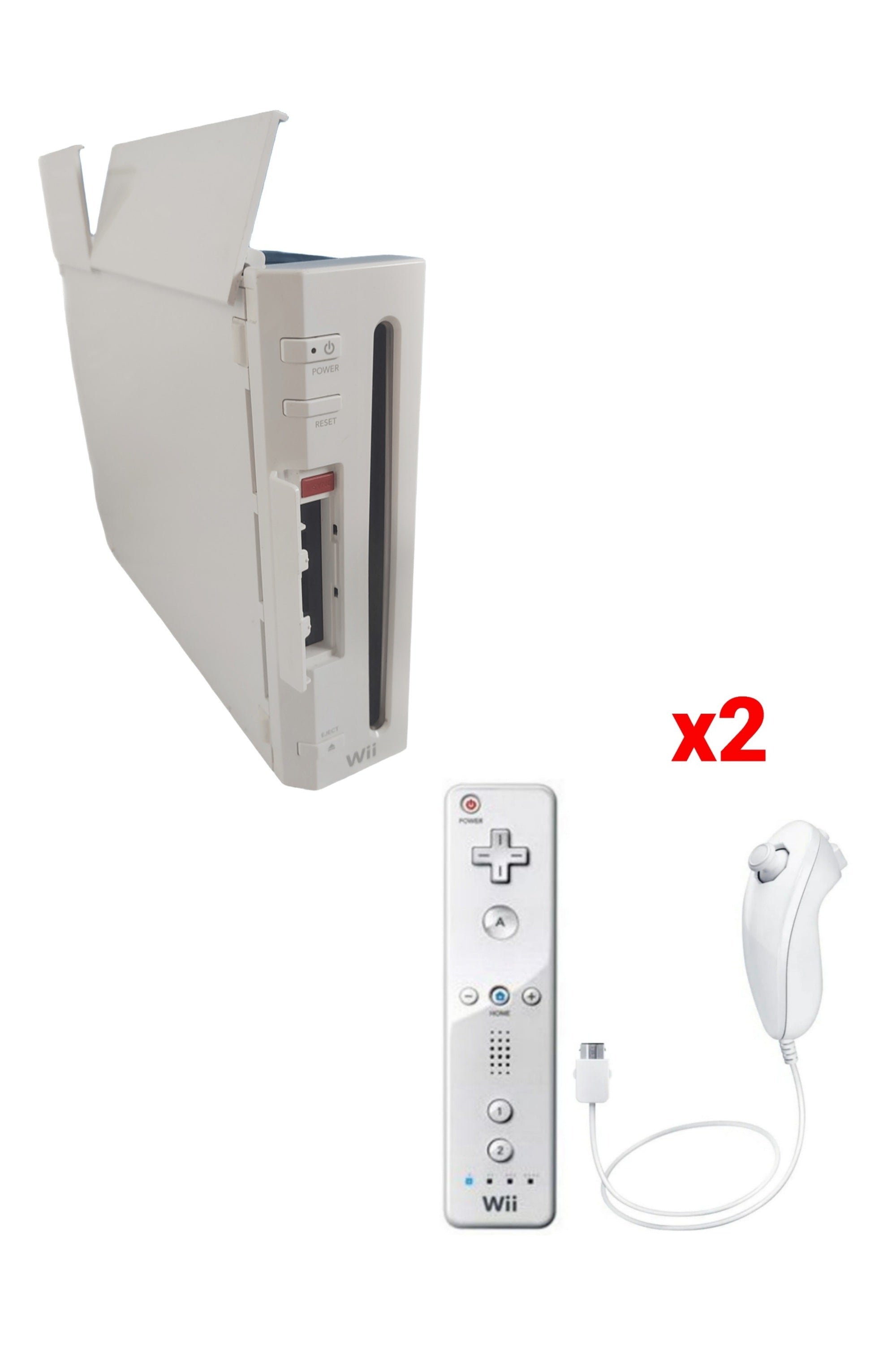 Console Nintendo WII BLANCHE (Version rétro-compatible Gamecube)