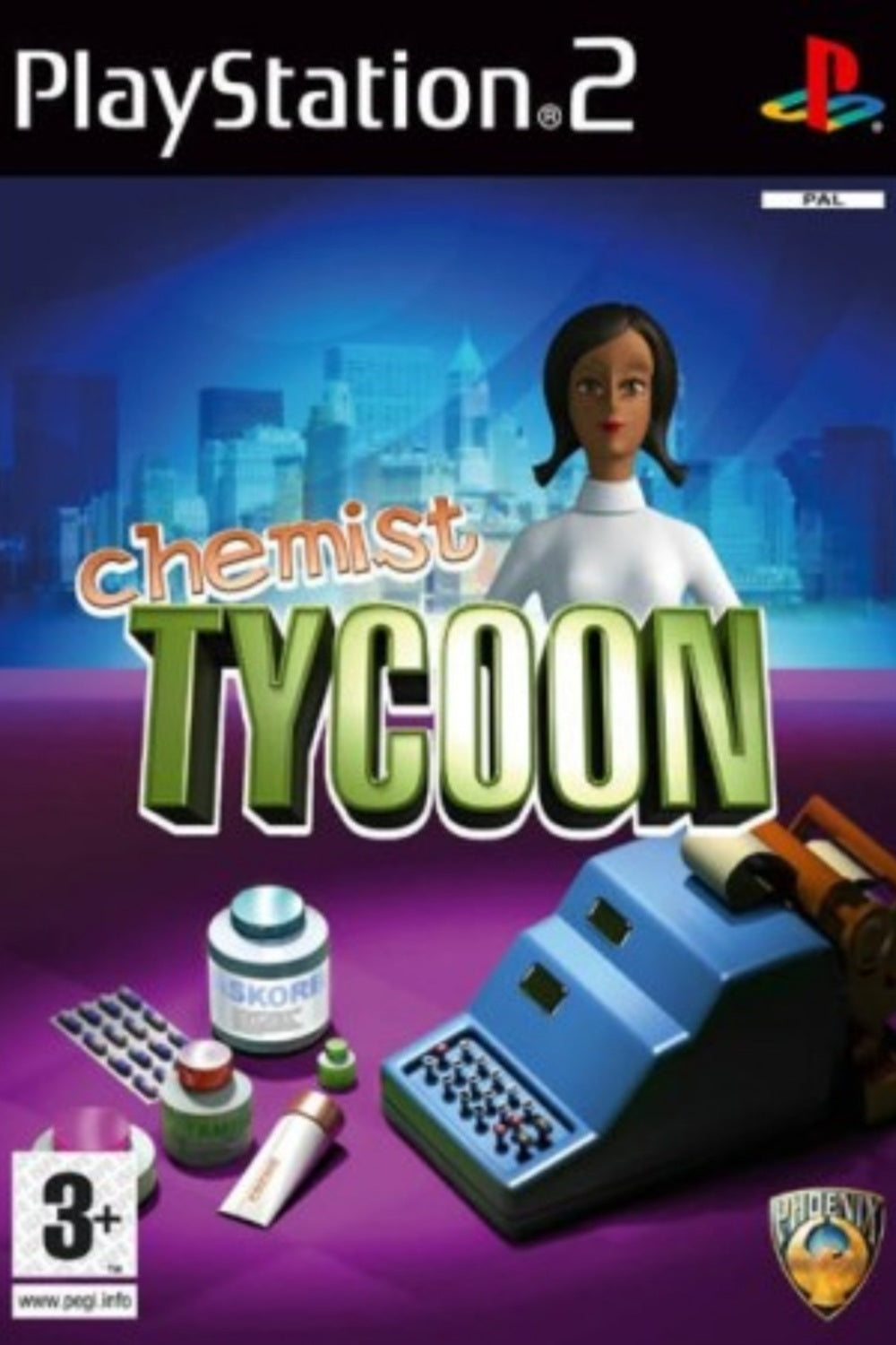 Jeu PS2 - CHEMIST TYCOON