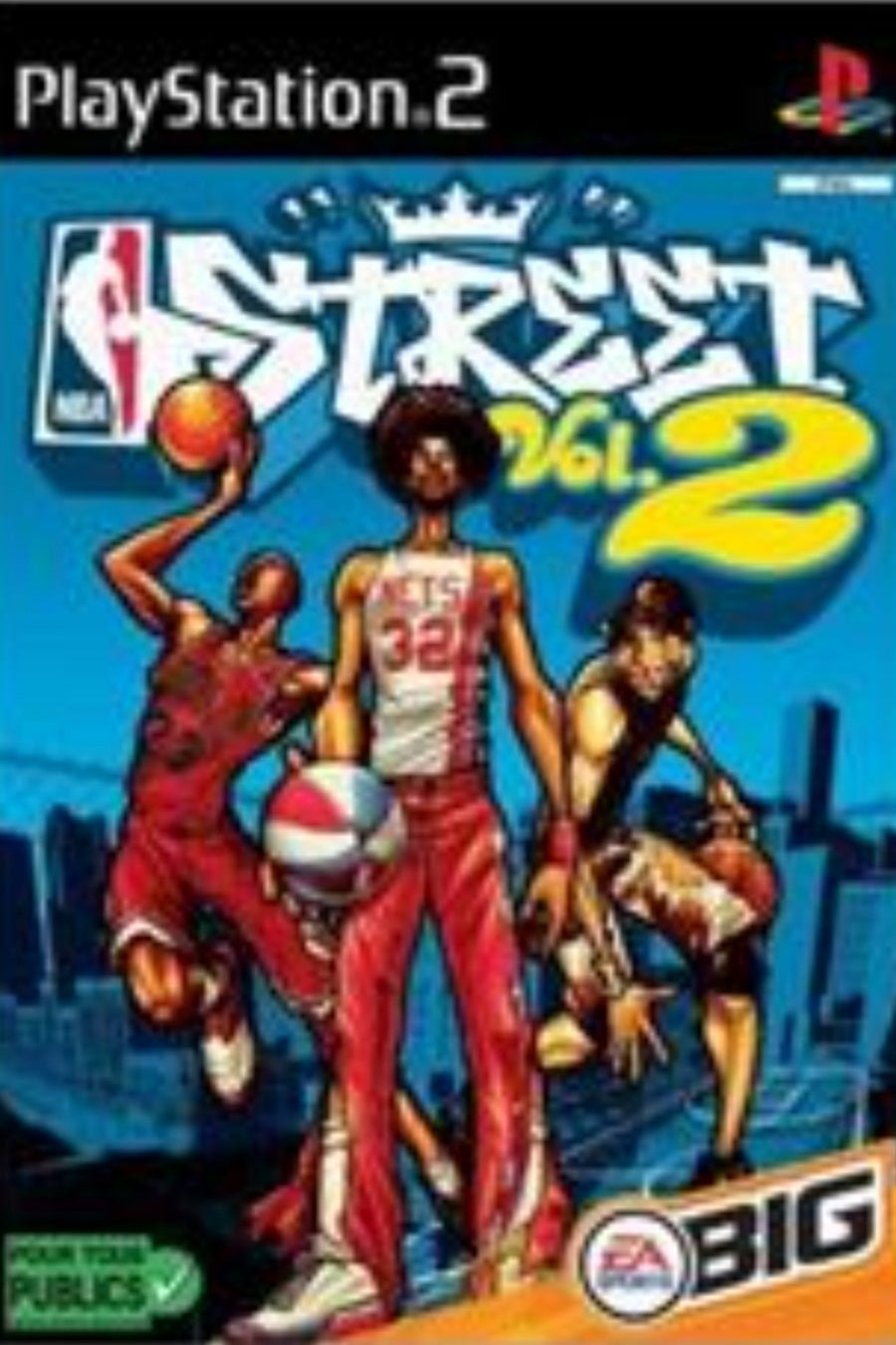 Jeu PS2 - NBA STREET Volume 2