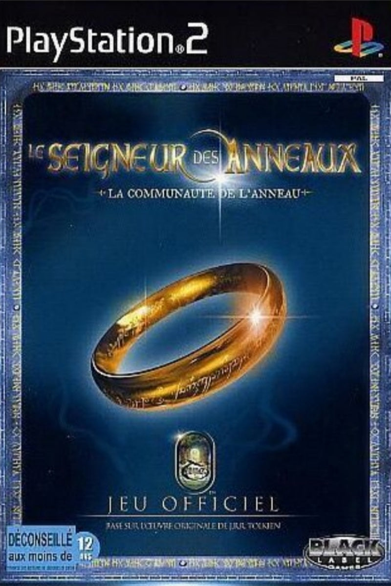Jeu PS2 - LE SEIGNEUR DES ANNEAUX : LA COMMUNAUTÉ DE L'ANNEAU