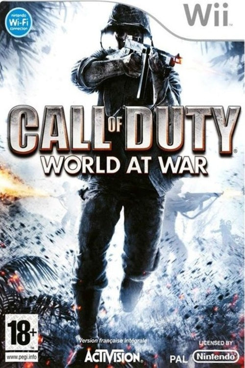 Jeu Wii - CALL OF DUTY : WORLD AT WAR
