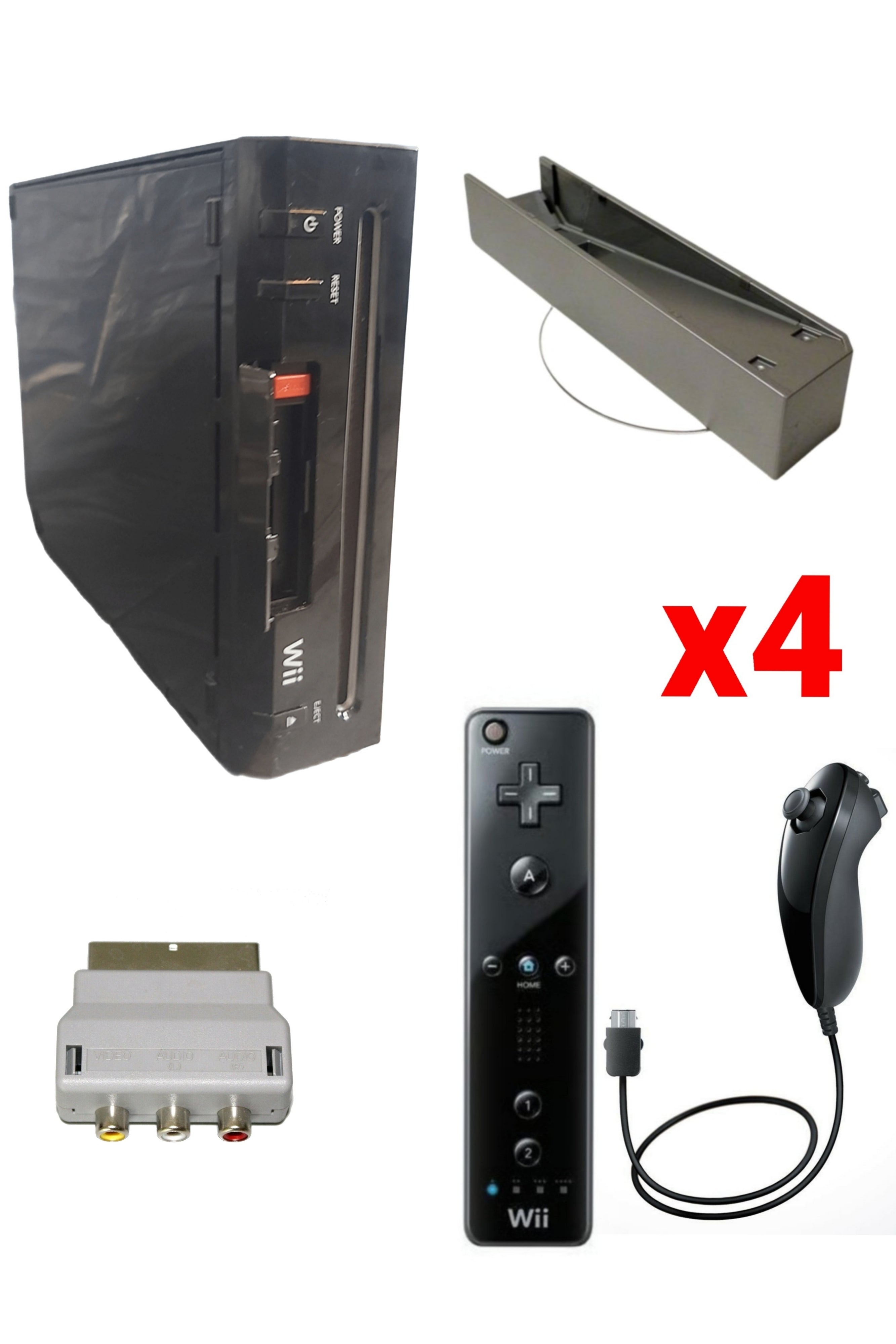 Console Nintendo WII NOIRE (Version non rétro-compatible)