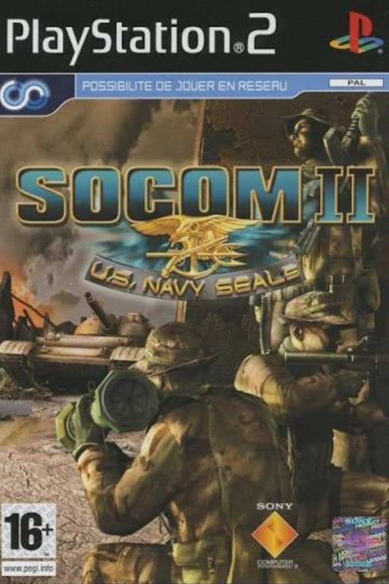 Jeu PS2 - SOCOM 2 : U.S. NAVY SEALs