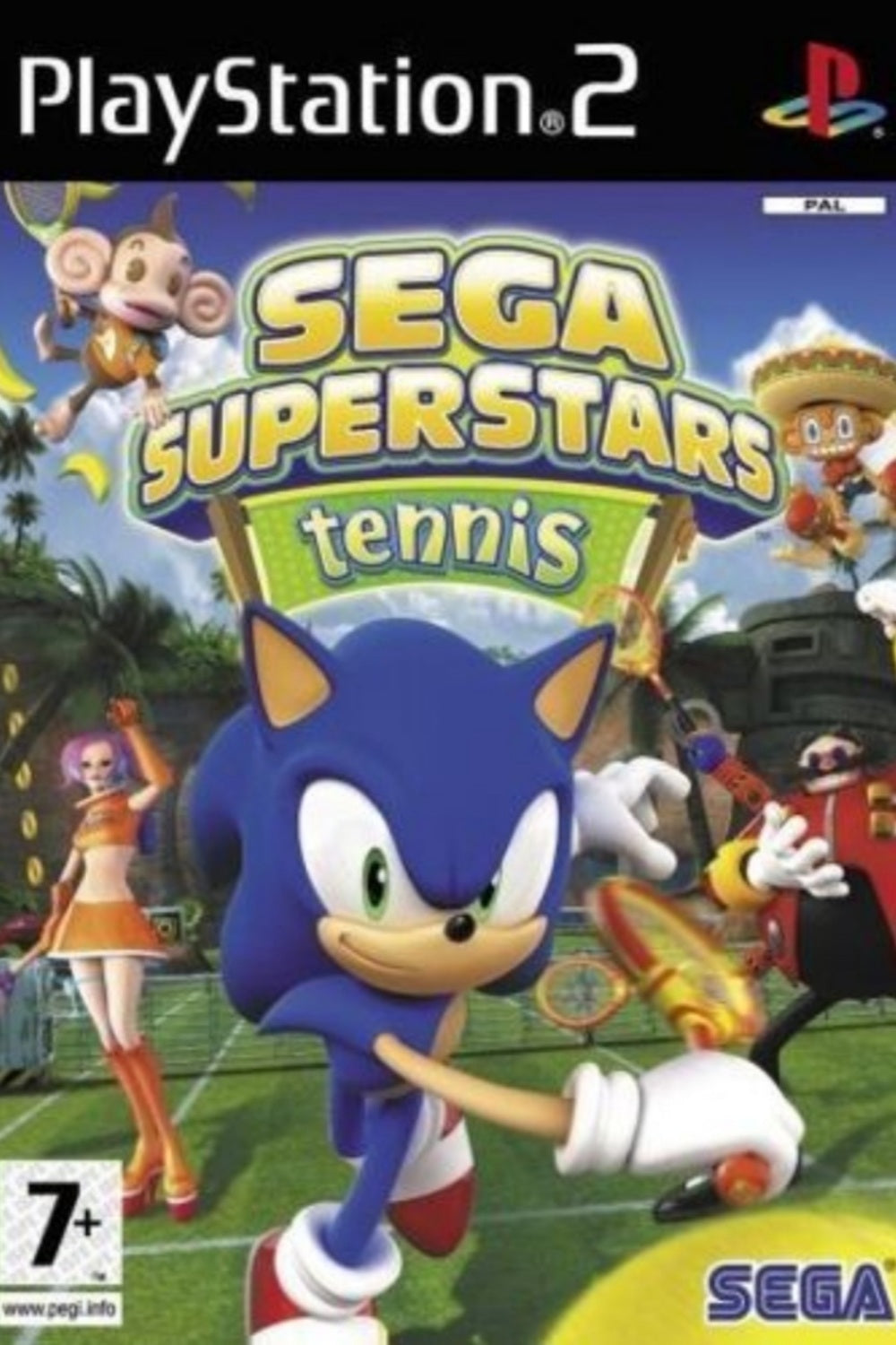 Jeu PS2 - SEGA SUPERSTARS TENNIS