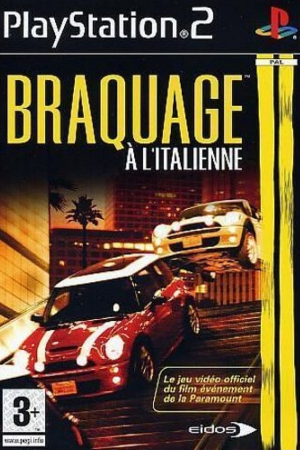 Jeu PS2 - BRAQUAGE À L'ITALIENNE