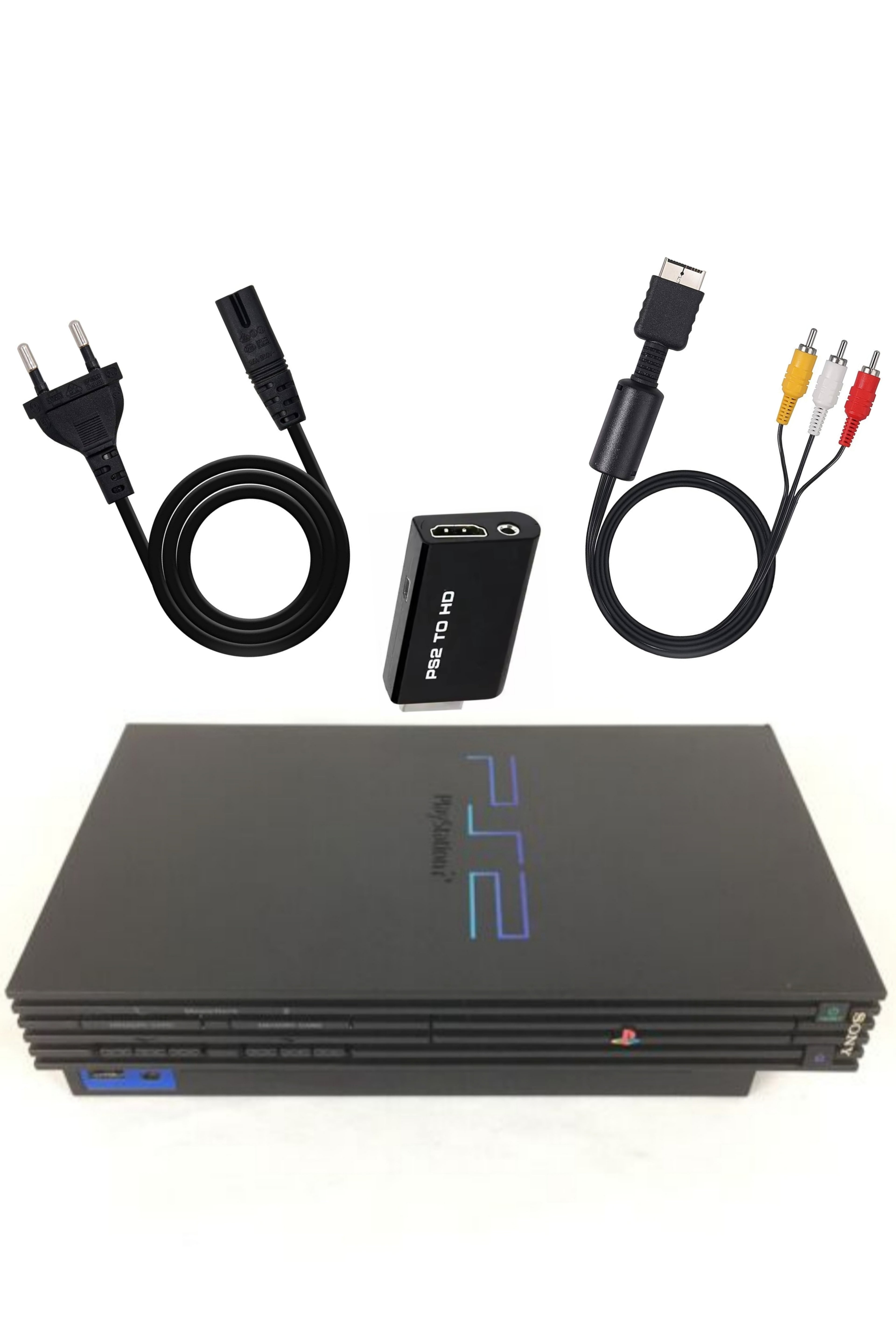 Console PlayStation 2 (PS2) FAT Noire