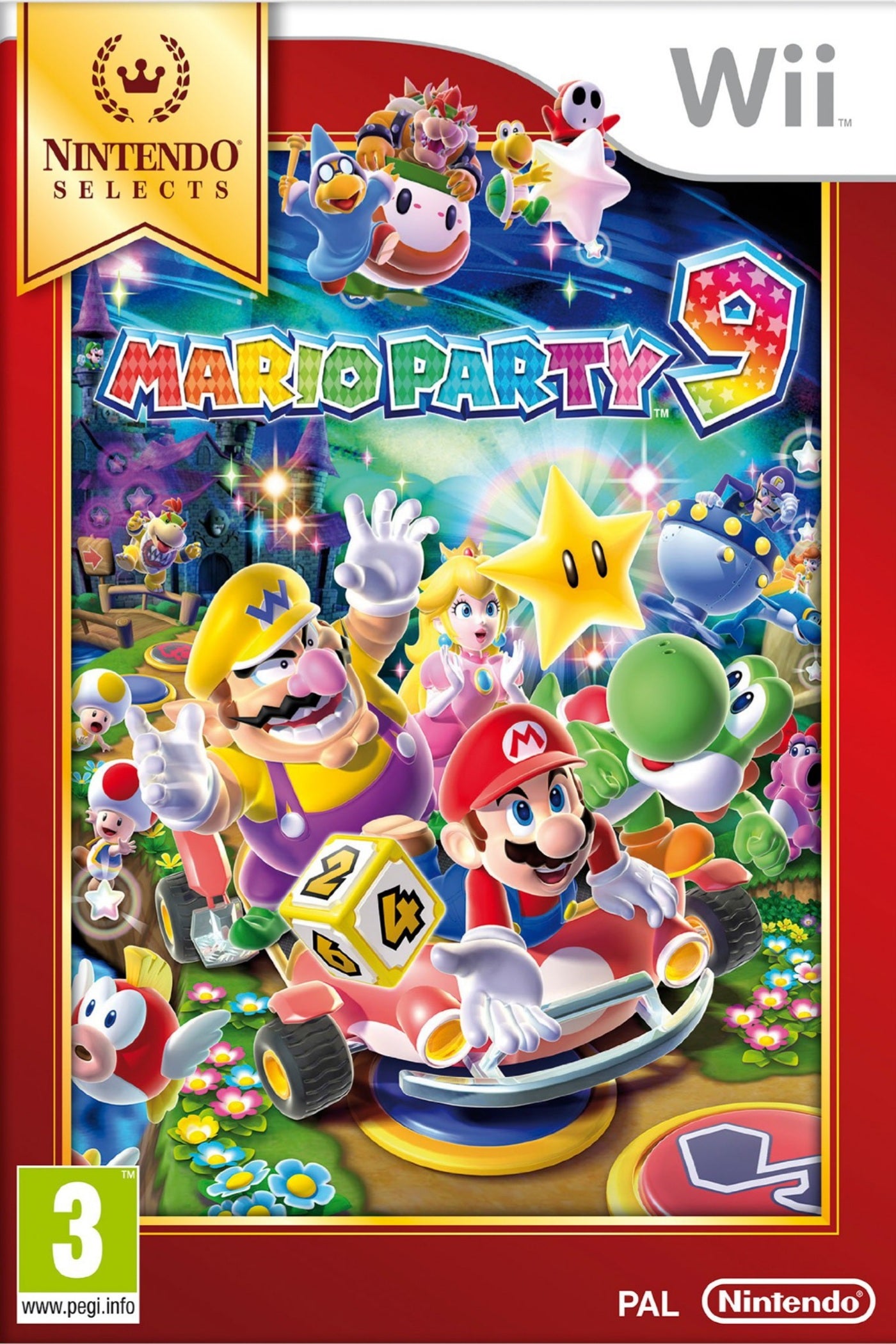 Jeu Wii - MARIO PARTY 9 (Nintendo Selects)
