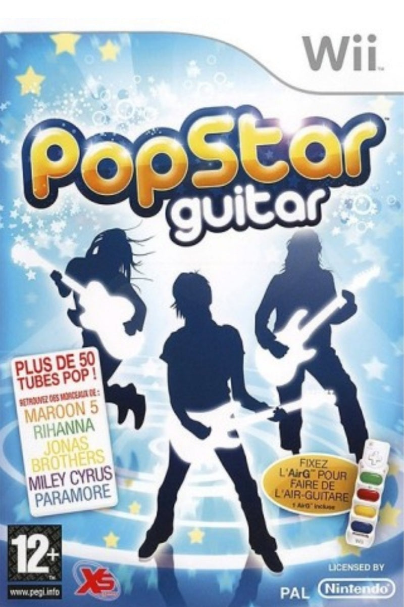 Jeu Wii - POPSTAR GUITAR