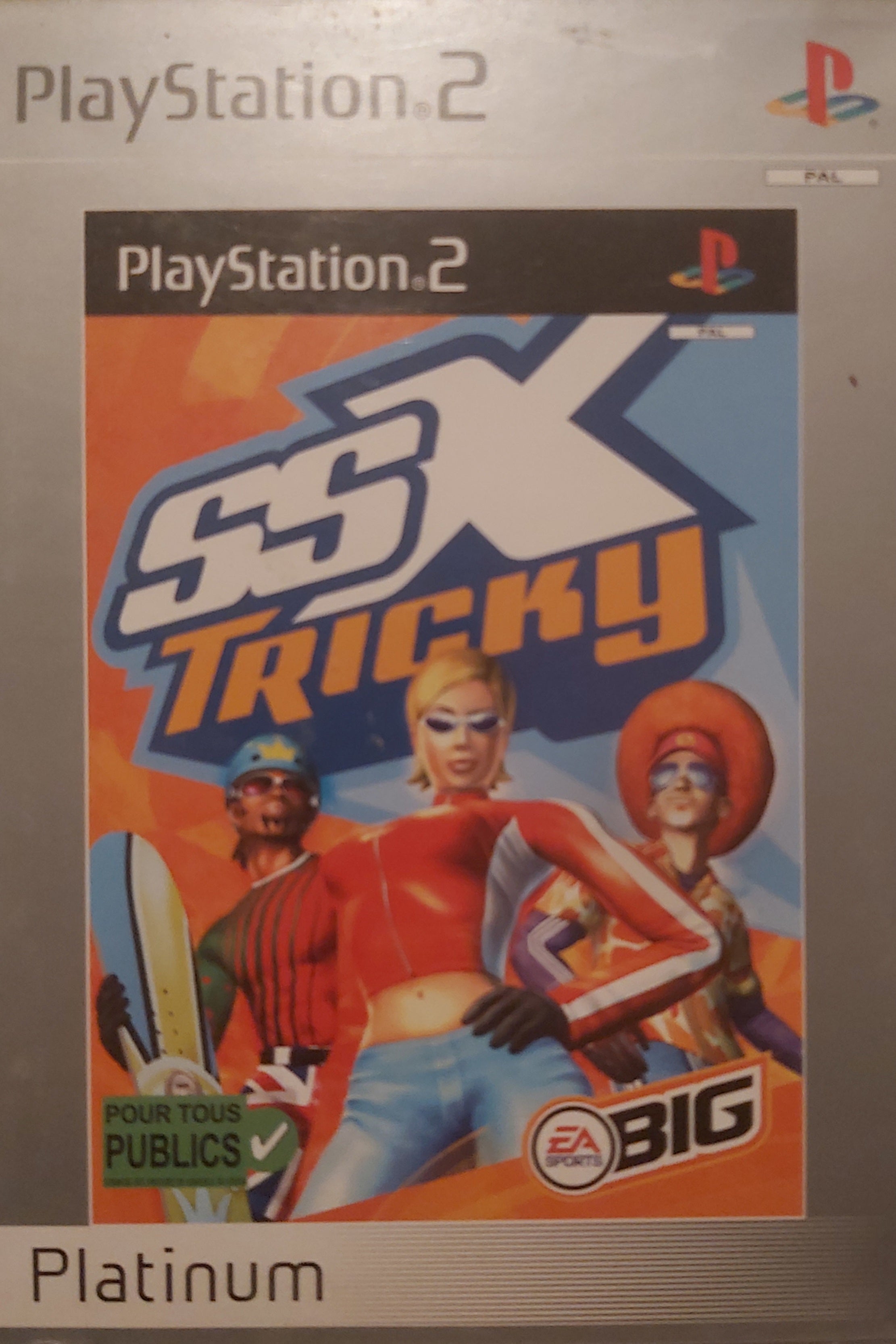 Jeu PS2 - SSX : TRICKY (Platinum)