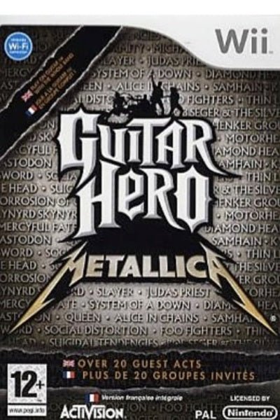Jeu Wii - GUITAR HERO : METALLICA