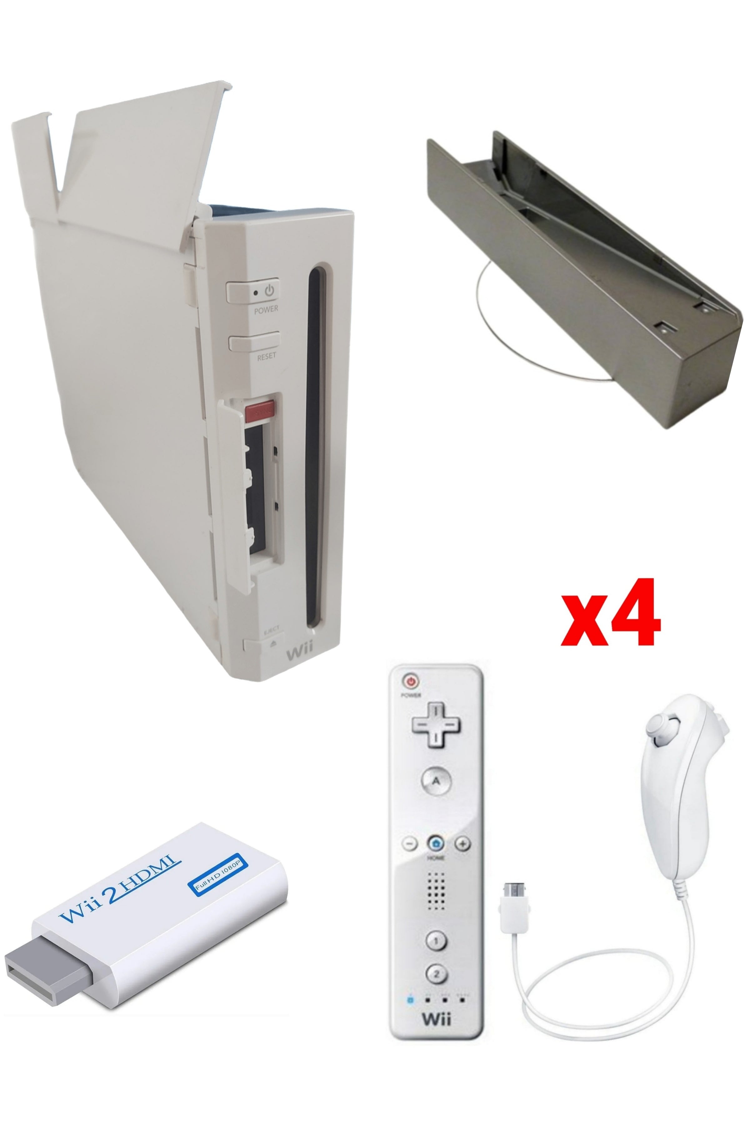 Console Nintendo WII BLANCHE (Version rétro-compatible Gamecube)