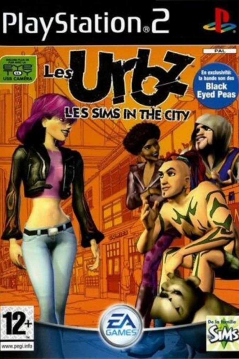 Jeu PS2 - LES URBZ : Les Sims in the City