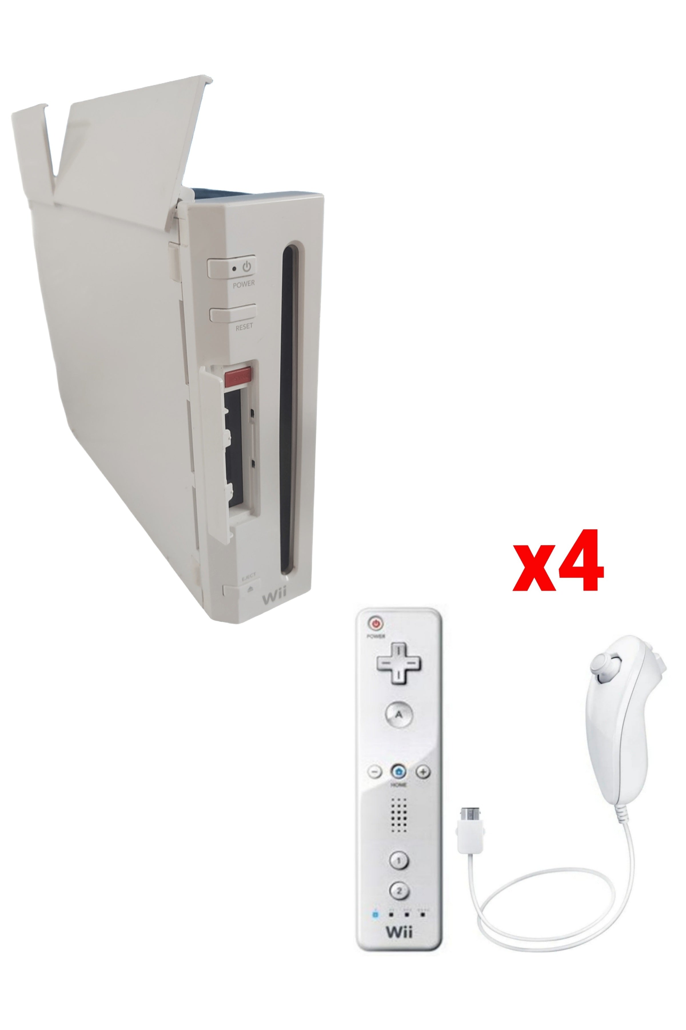 Console Nintendo WII BLANCHE (Version rétro-compatible Gamecube)