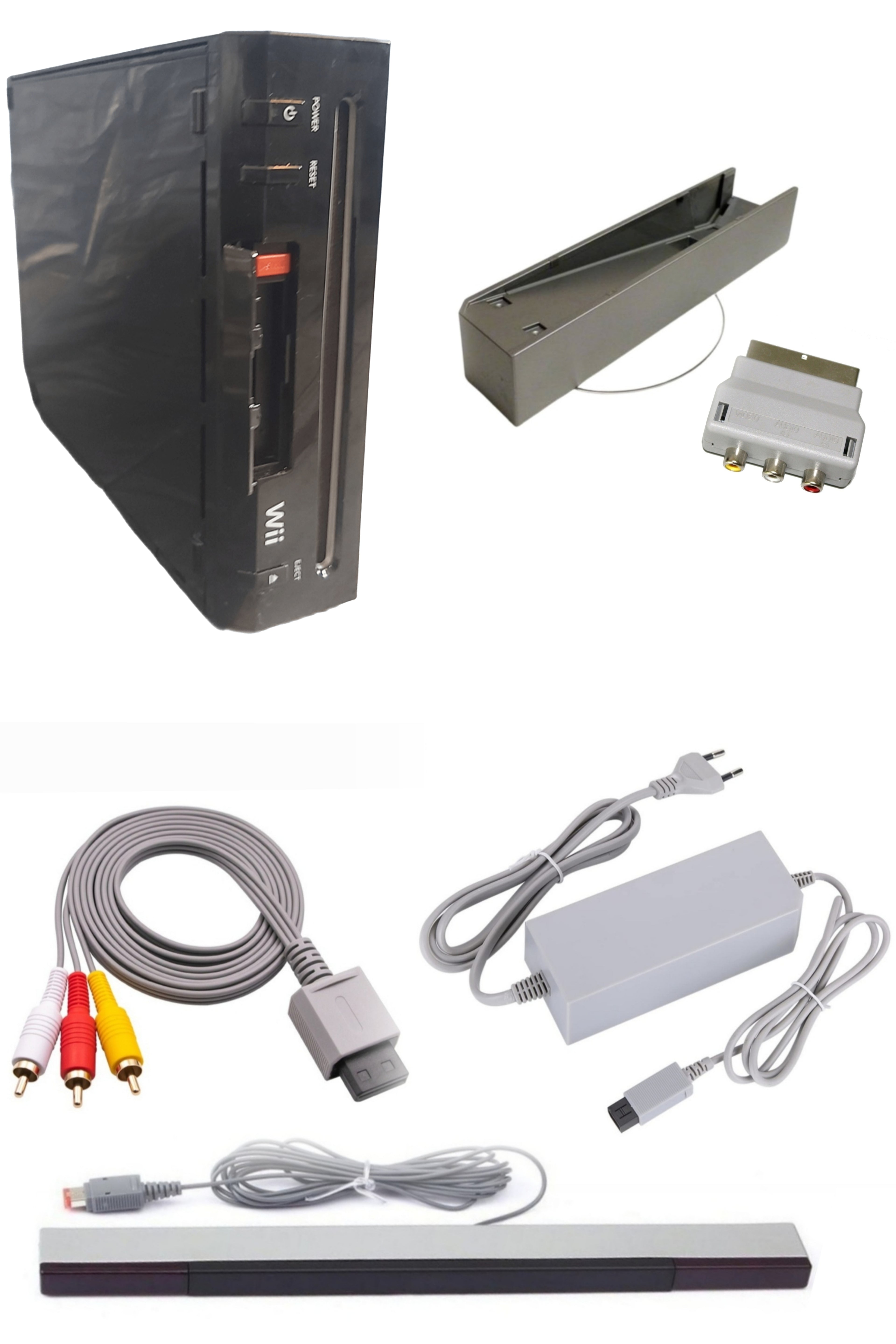 Console Nintendo WII NOIRE (Version non rétro-compatible)