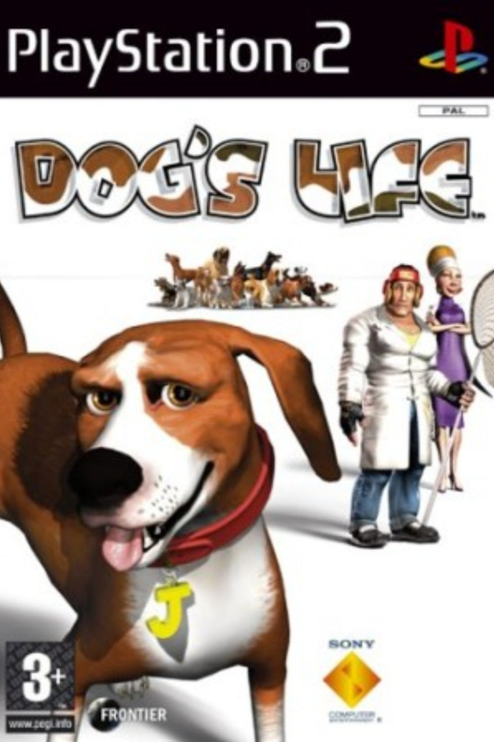 Jeu PS2 - DOG'S LIFE - Une Vie de Chien