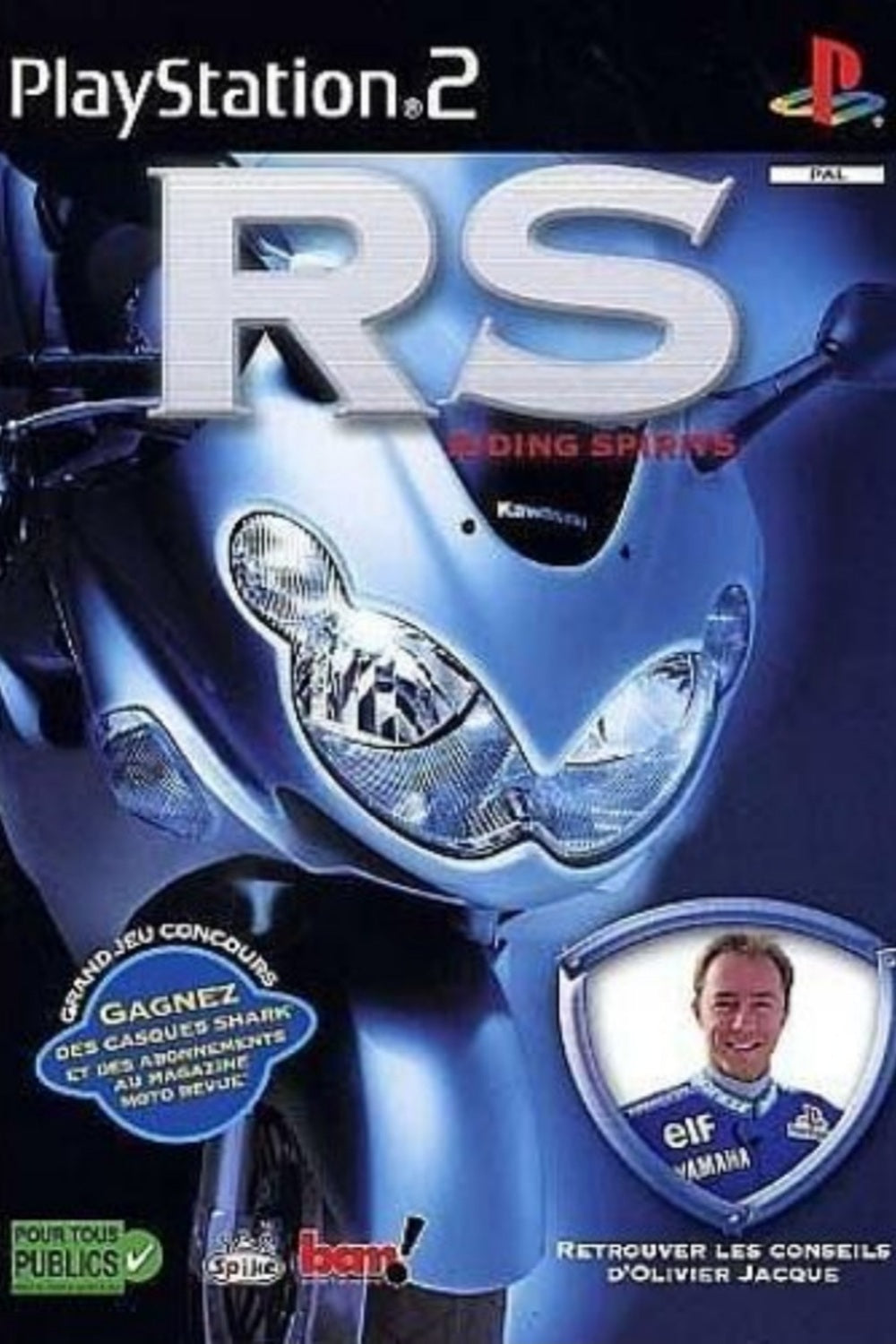 Jeu PS2 - RIDING SPIRITS