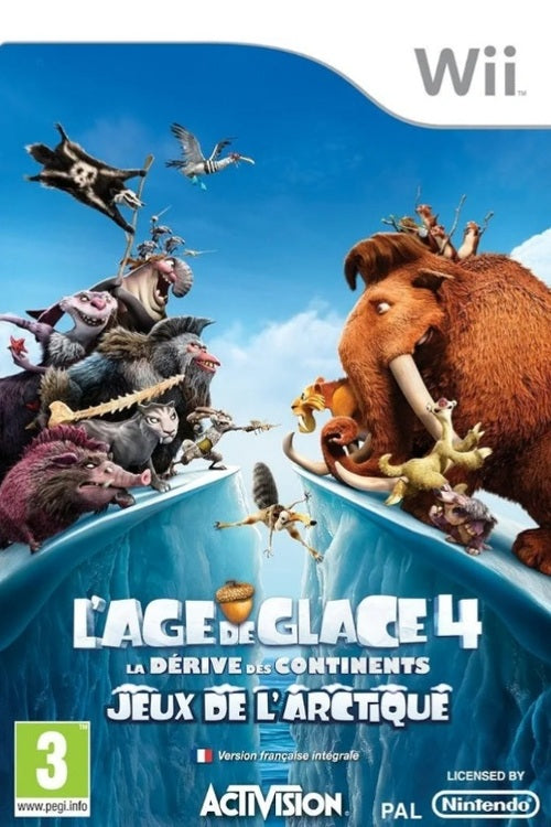 Jeu Wii - L'AGE DE GLACE 4 : La Dérive Des Continents