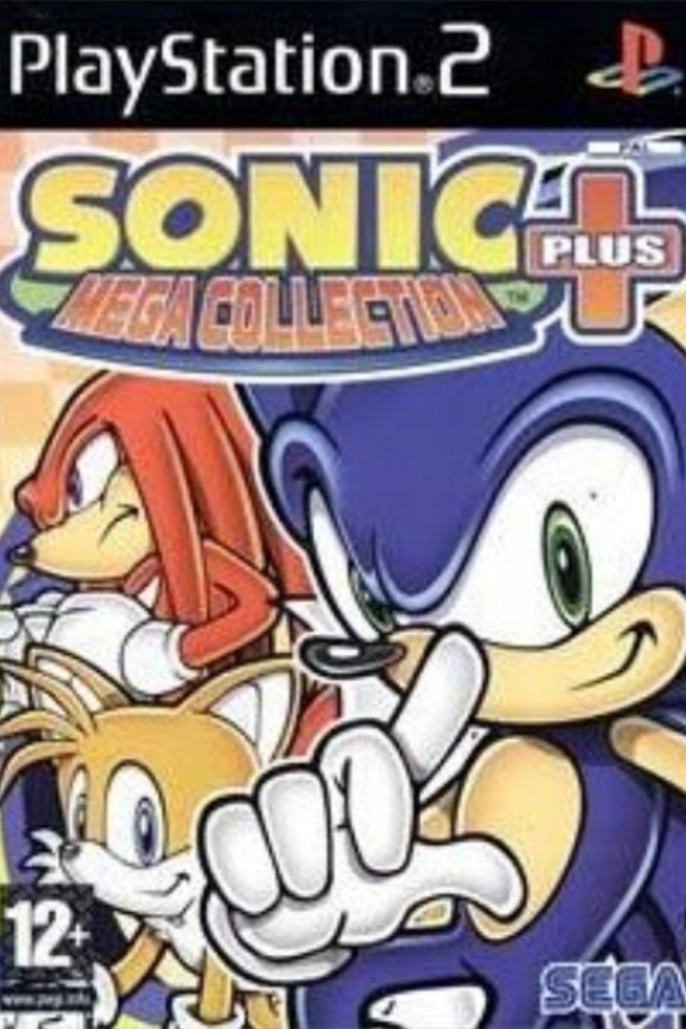 Jeu PS2 - SONIC : MÉGA COLLECTION PLUS