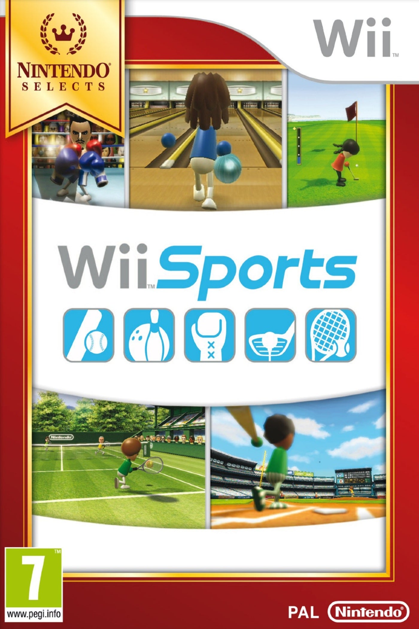Jeu Wii - WII SPORTS (Nintendo Selects)