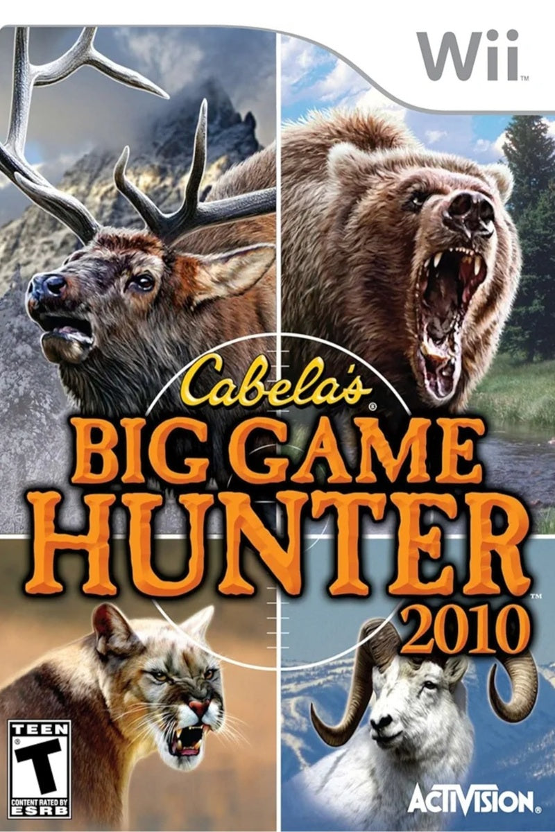 Jeu Wii - CABELA'S : BIG GAME HUNTER 2010