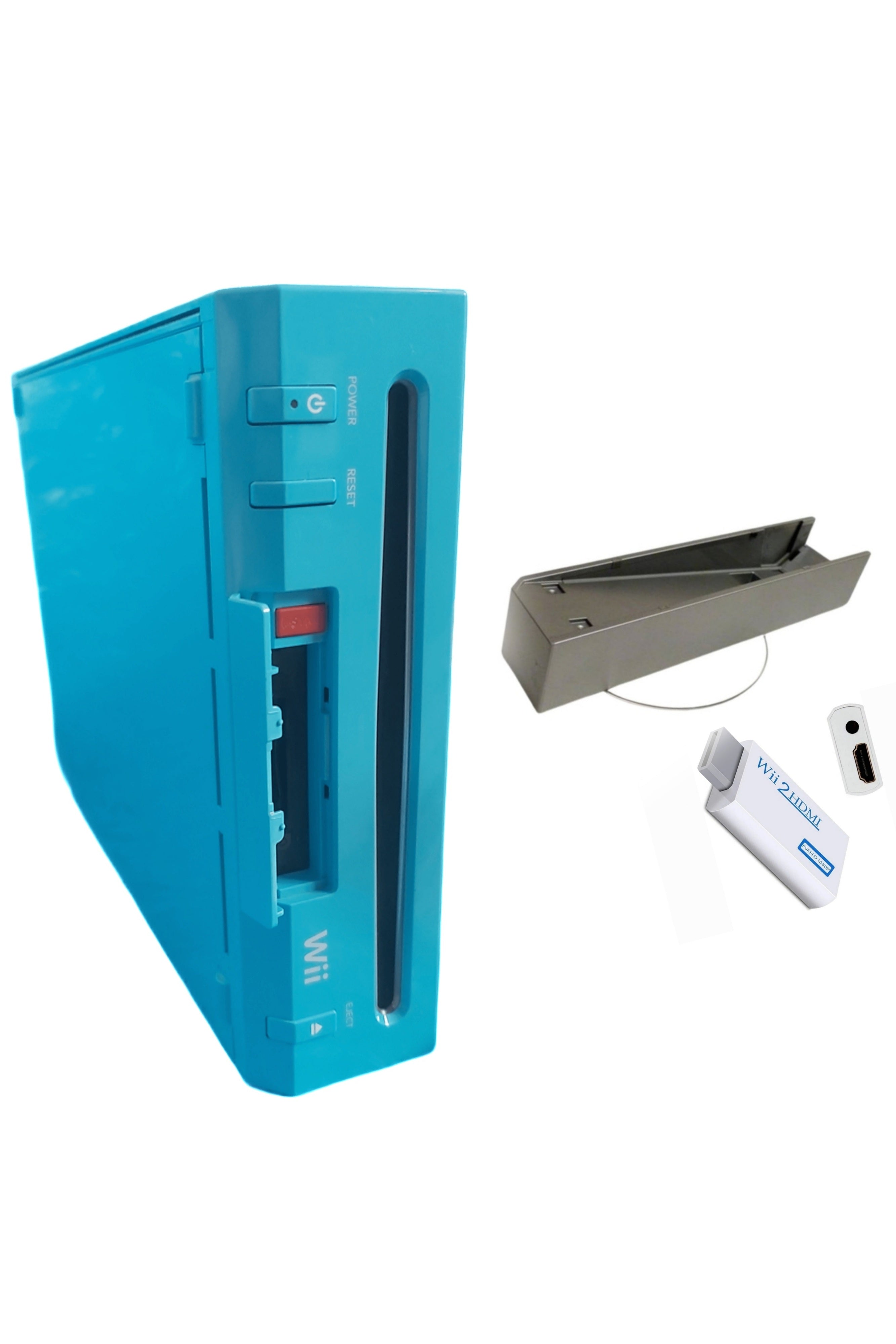 Console Nintendo WII BLEUE (Non Rétro-compatible Gamecube)