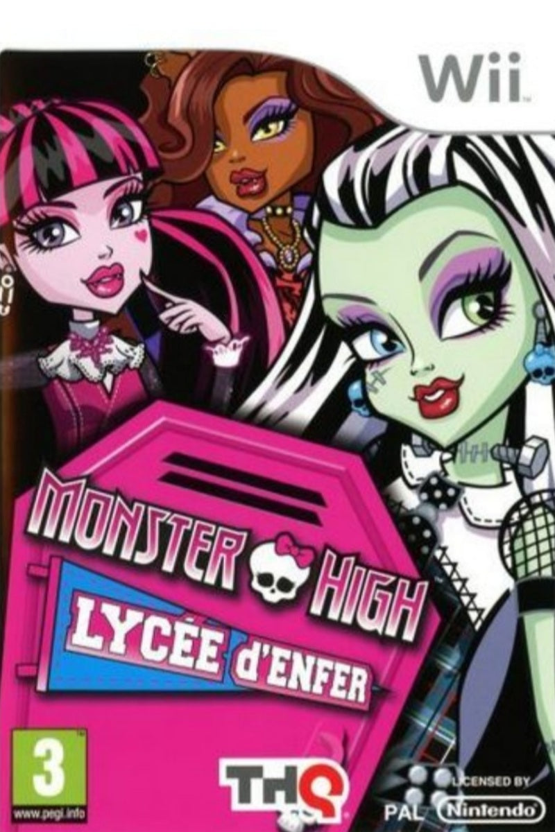 Jeu Wii - MONSTER HIGH : Lycée D'Enfer