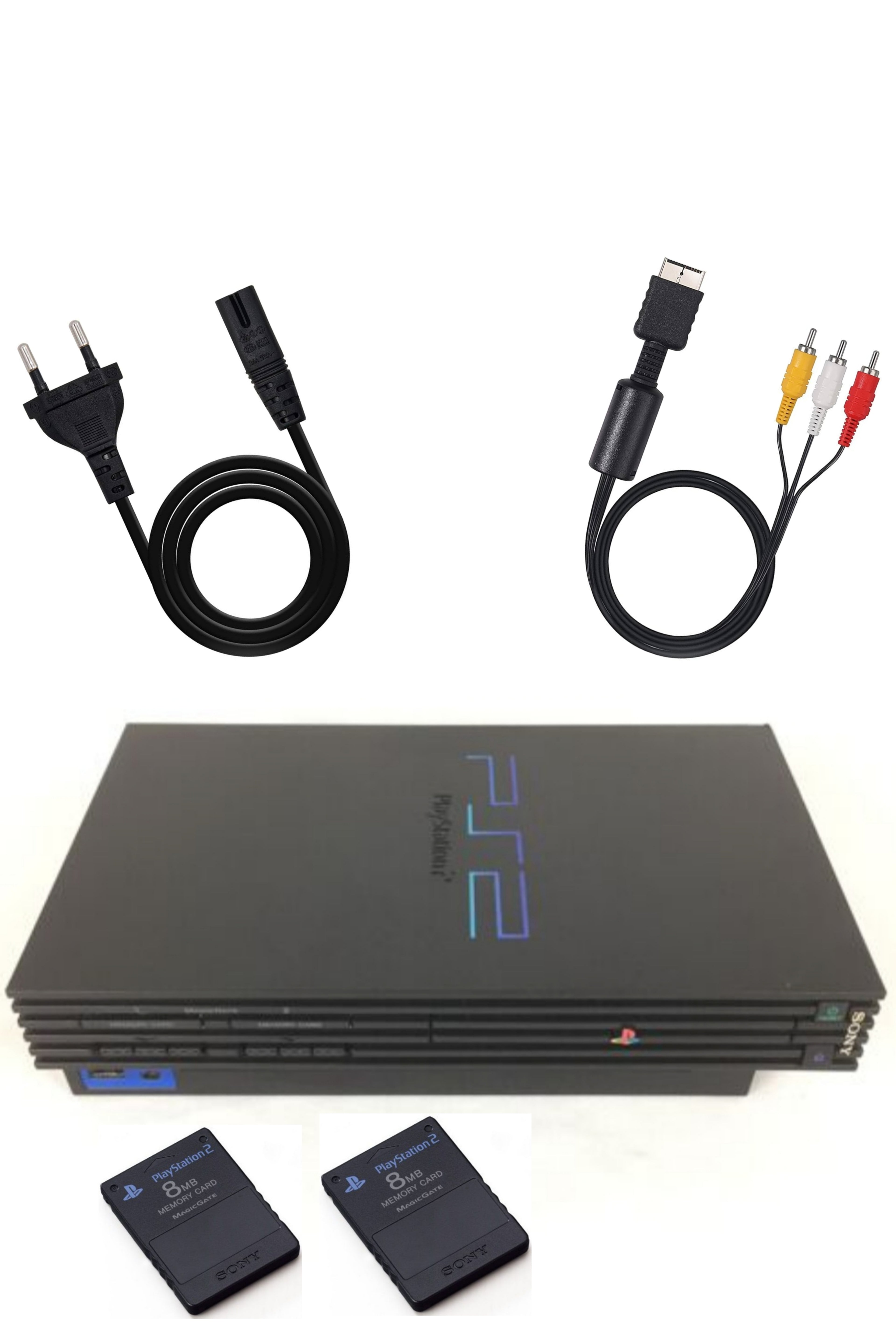 Console PlayStation 2 (PS2) FAT Noire