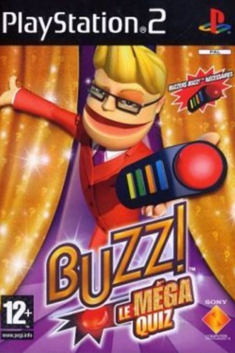 Jeu PS2 - BUZZ ! : LE MÉGA QUIZ