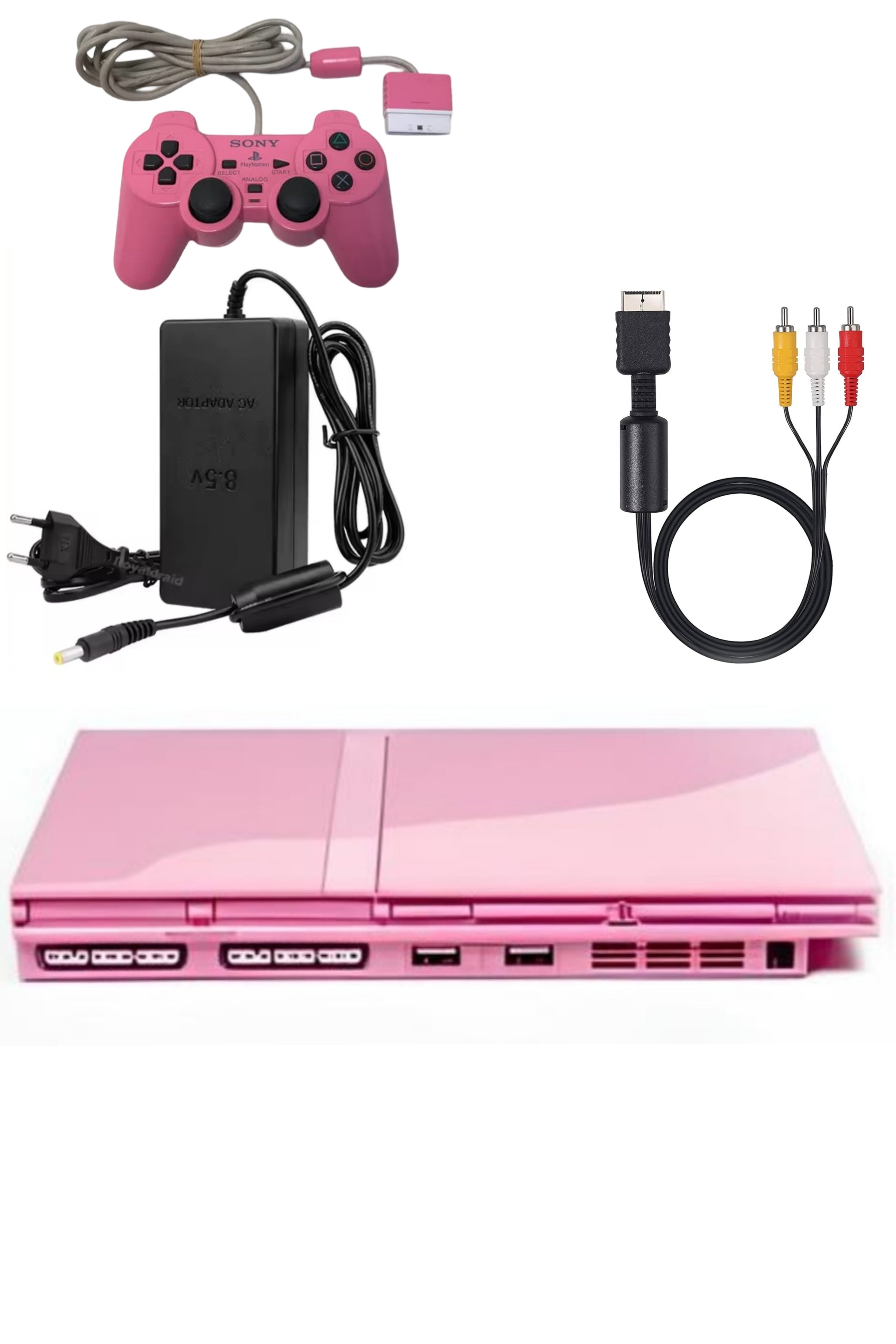 Console PlayStation 2 (PS2) SLIM Rose (Pink)