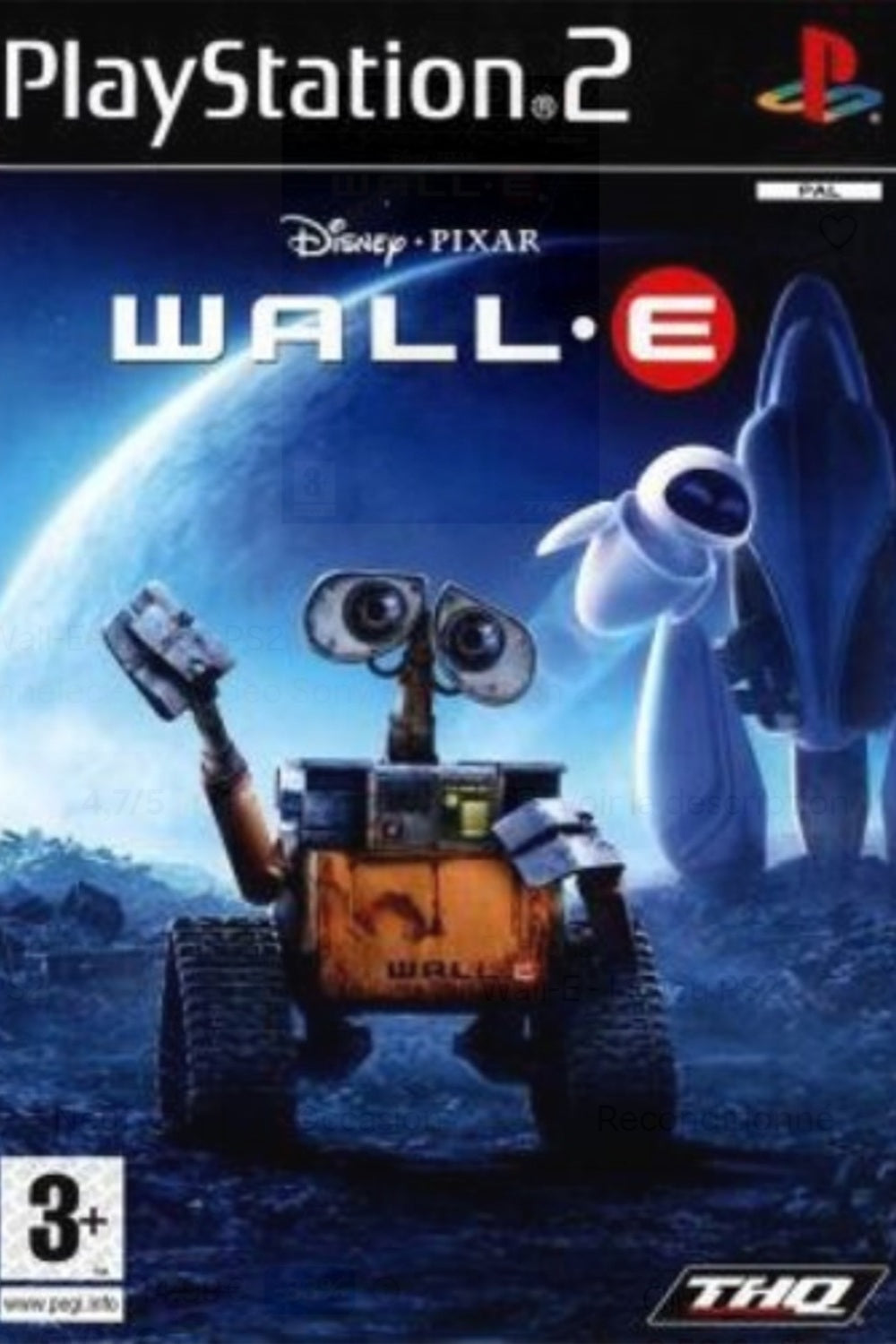 Jeu PS2 - WALL•E