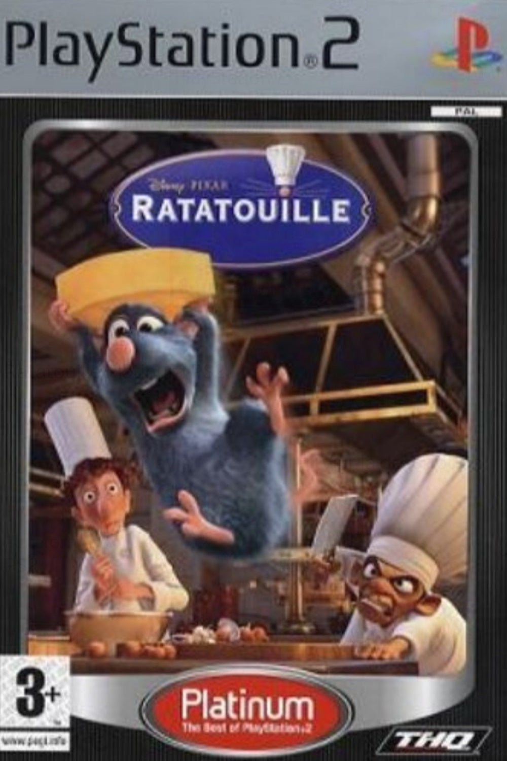 Jeu PS2 - RATATOUILLE (Platinum)