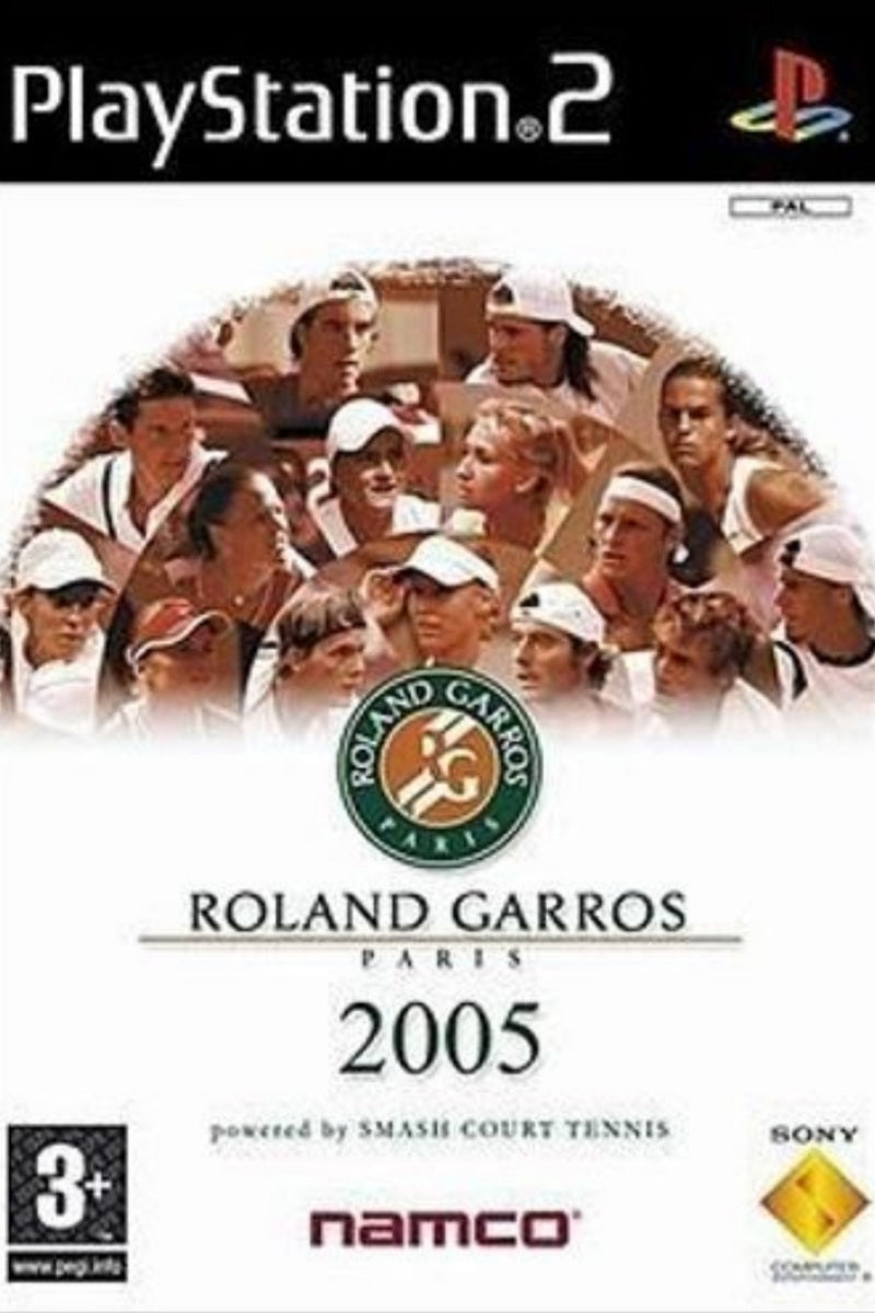 Jeu PS2 - ROLAND GARROS 2005 (Powered by Smash Court Tennis)