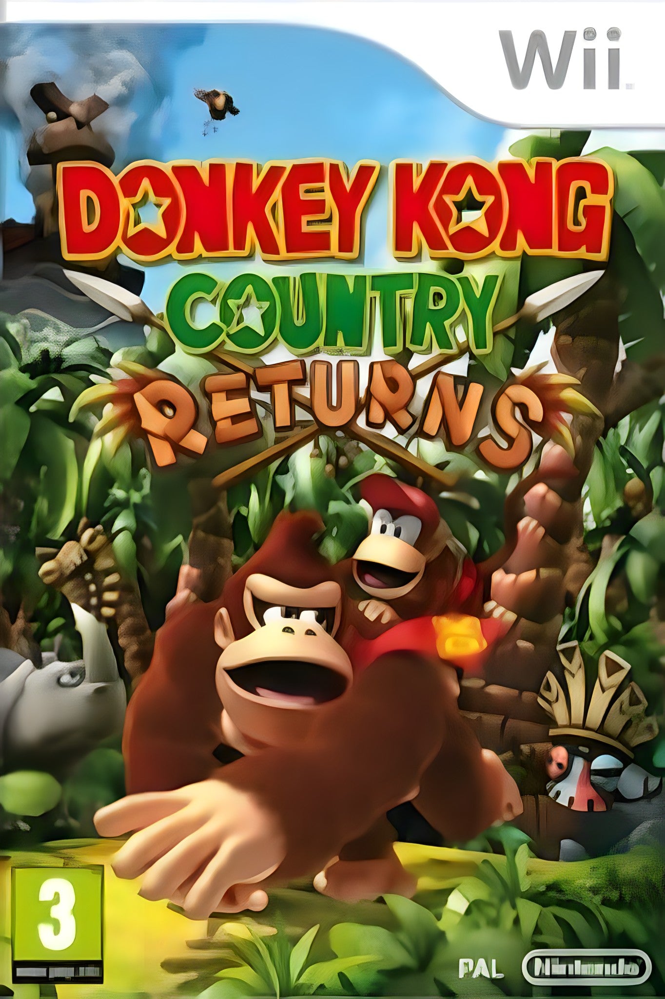 Jeu Wii - DONKEY KONG COUNTRY Returns