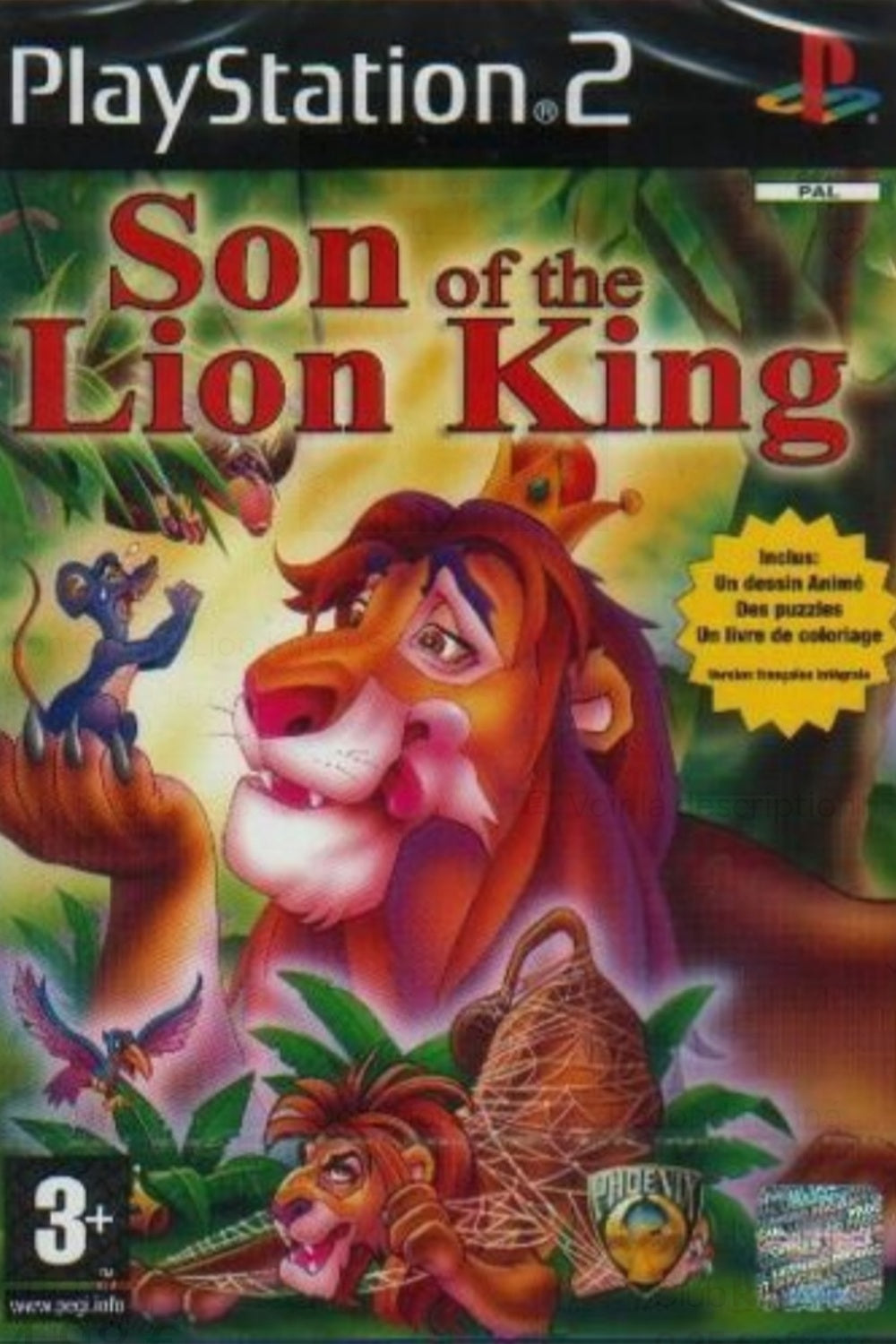 Jeu PS2 - SON OF THE LION KING