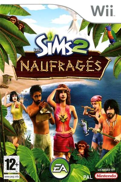 Jeu Wii - Les SIMS 2 : NAUFRAGÉS