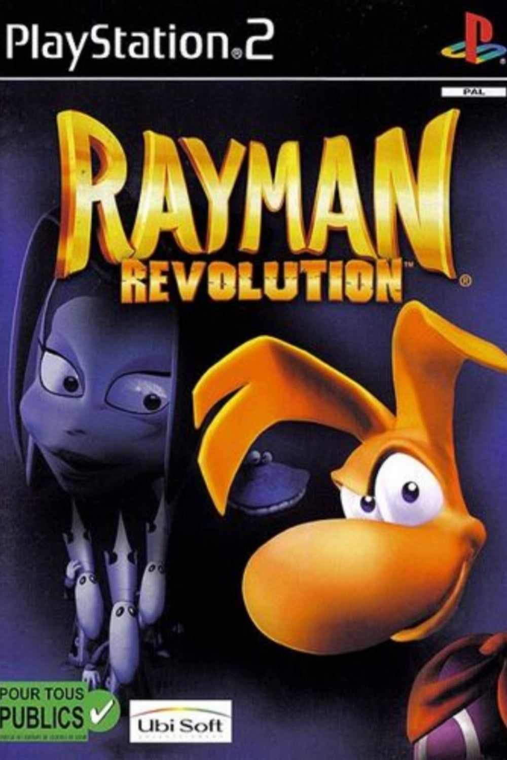 Jeu PS2 - RAYMAN : RÉVOLUTION
