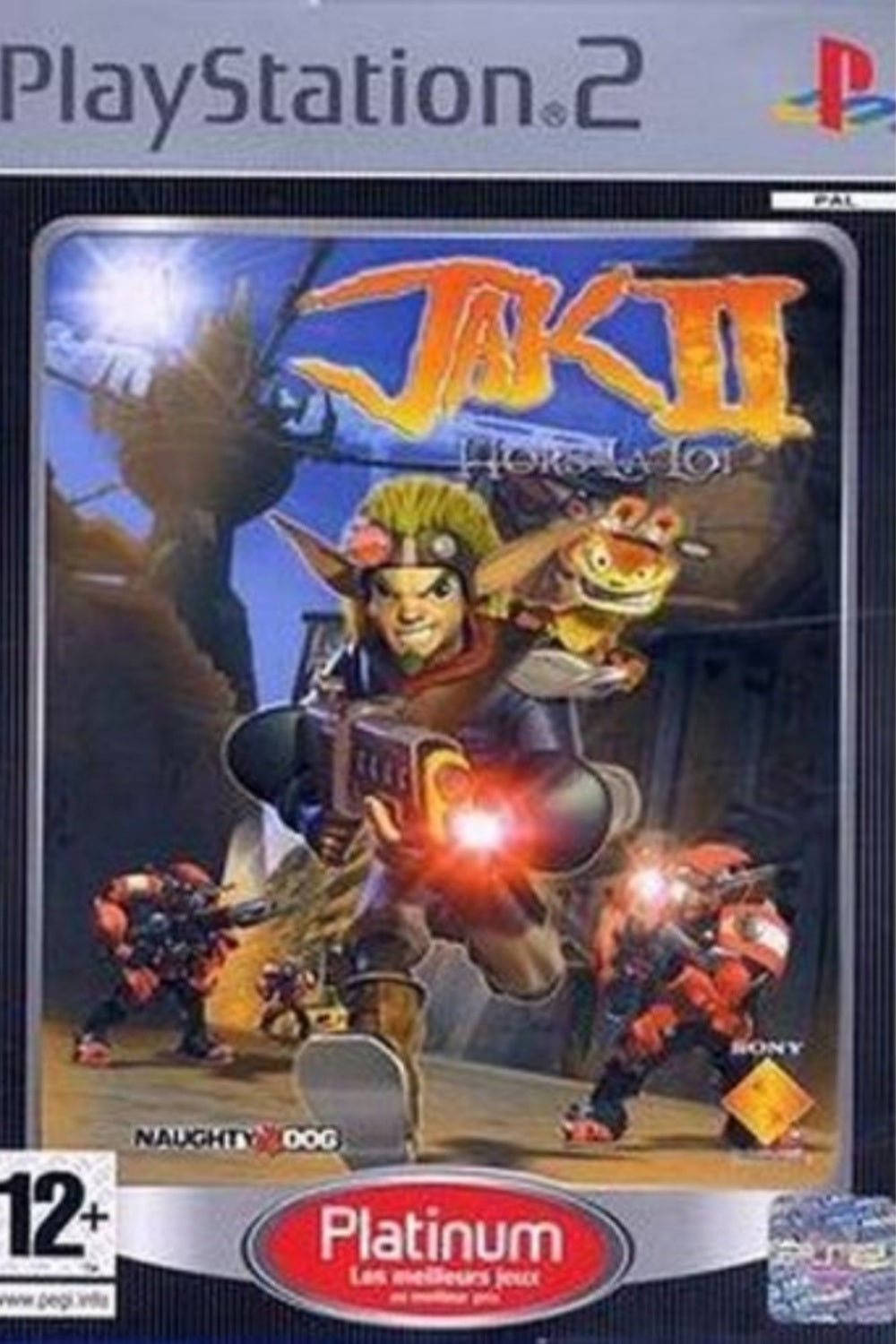 Jeu PS2 - JAK 2 : HORS LA LOI (Platinum)