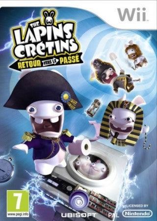 Jeu Wii - Les LAPINS CRÉTINS : RETOUR Vers Le PASSÉ