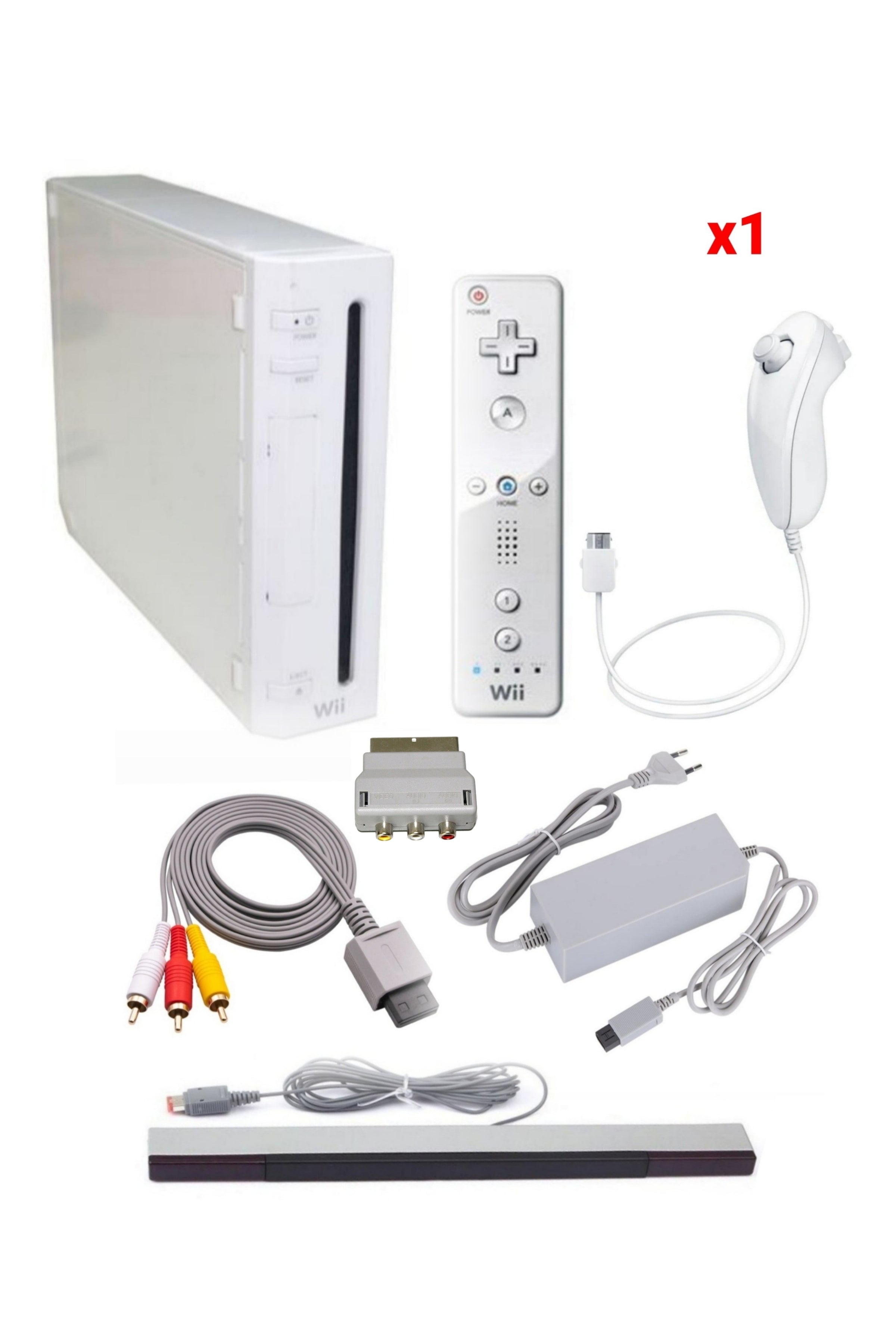 Console Nintendo WII BLANCHE (Version non rétro-compatible)