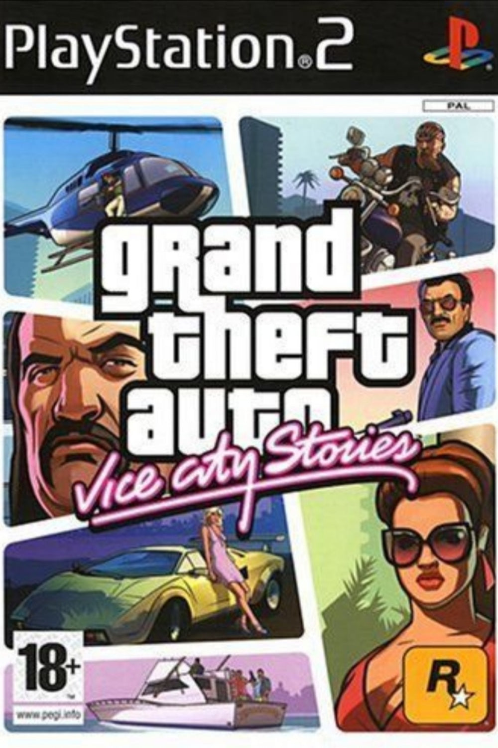 Jeu PS2 - Grand Theft Auto (GTA) : VICE CITY STORIES